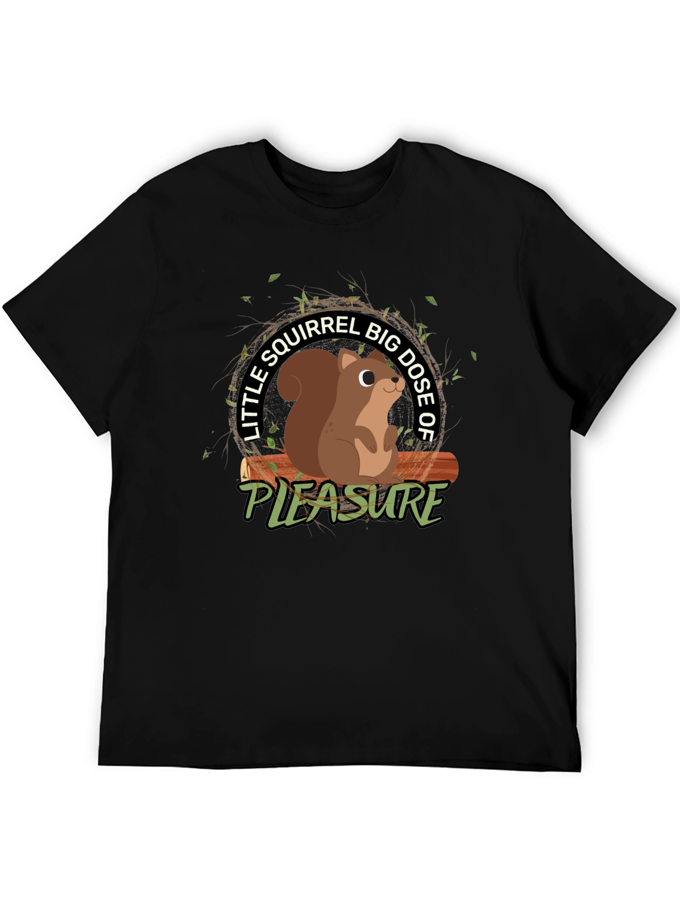 Squirrel Pleasure Graphic T-Shirt - Unisex
