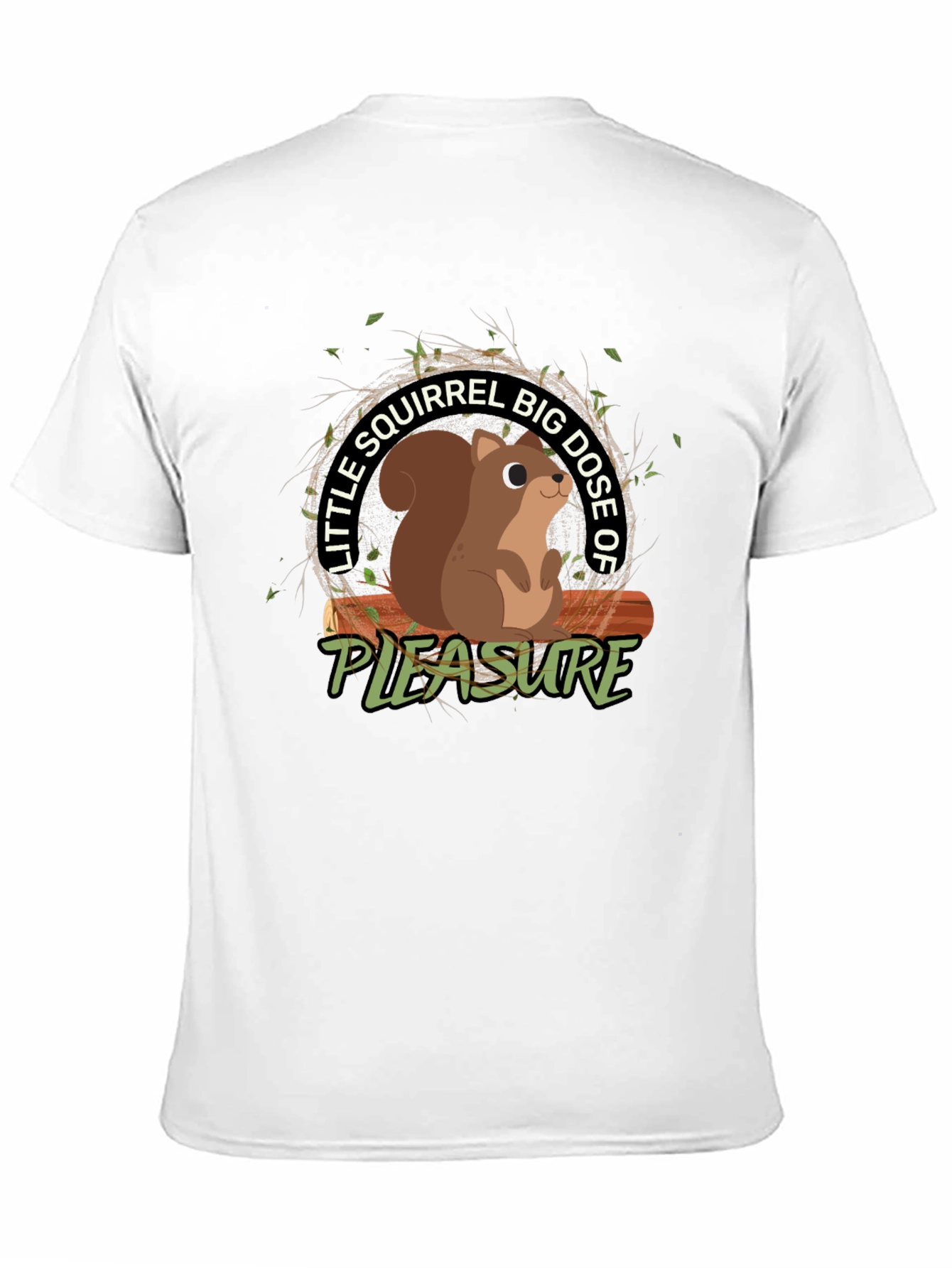 Squirrel Pleasure Graphic T-Shirt - Unisex