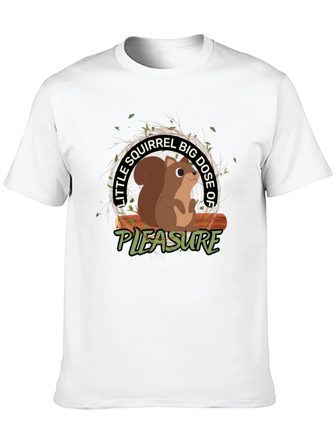 Squirrel Pleasure Graphic T-Shirt - Unisex