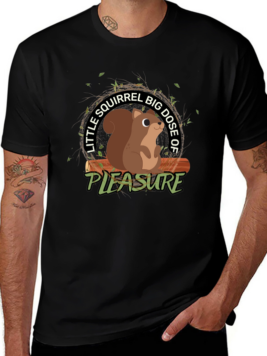 Squirrel Pleasure Graphic T-Shirt - Unisex