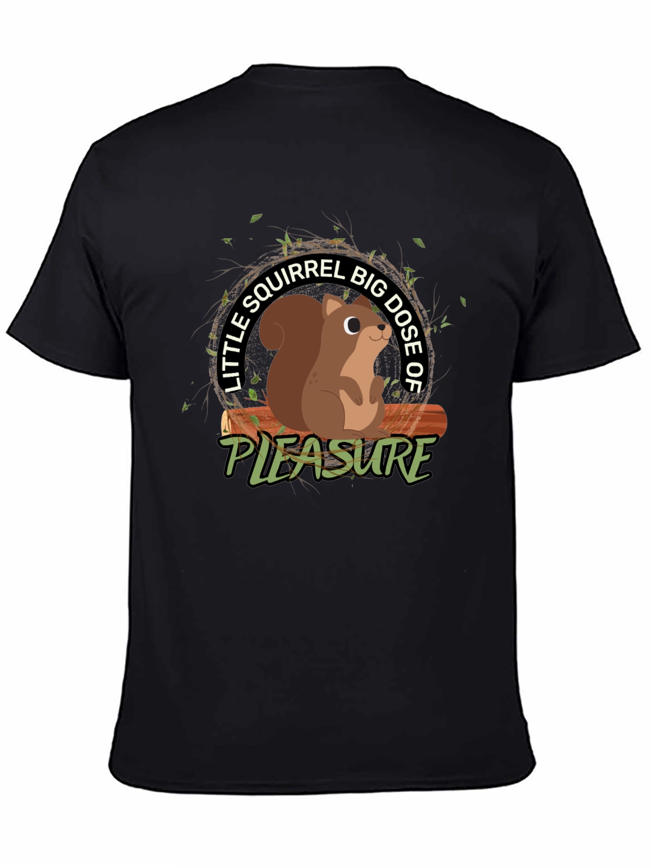 Squirrel Pleasure Graphic T-Shirt - Unisex