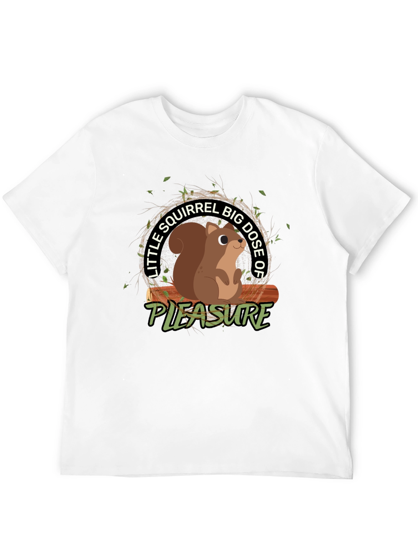 Squirrel Pleasure Graphic T-Shirt - Unisex