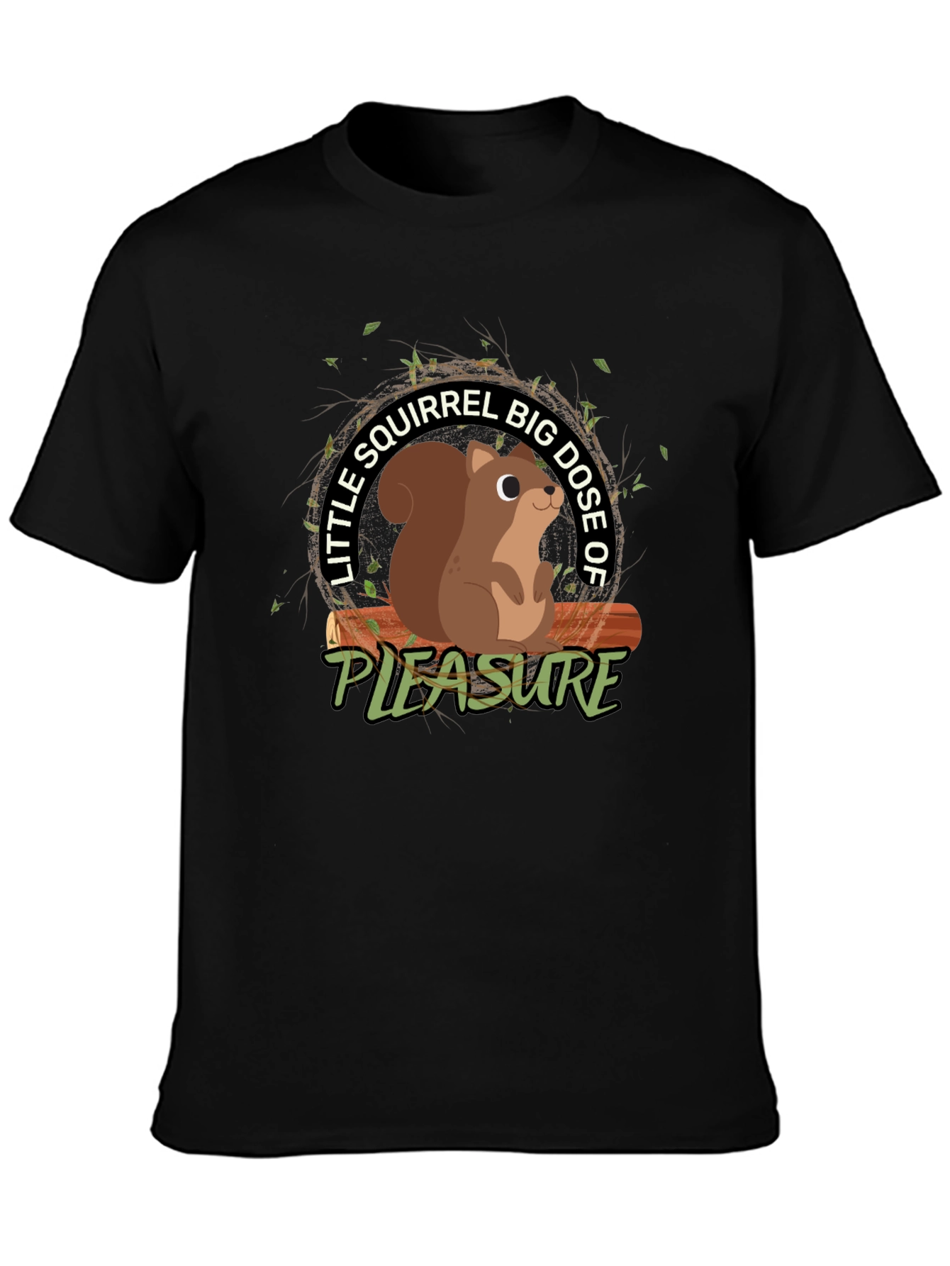 Squirrel Pleasure Graphic T-Shirt - Unisex
