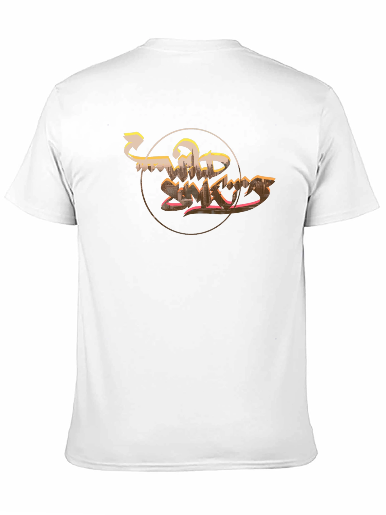 Wild Sharks Graphic Print Black T-Shirt