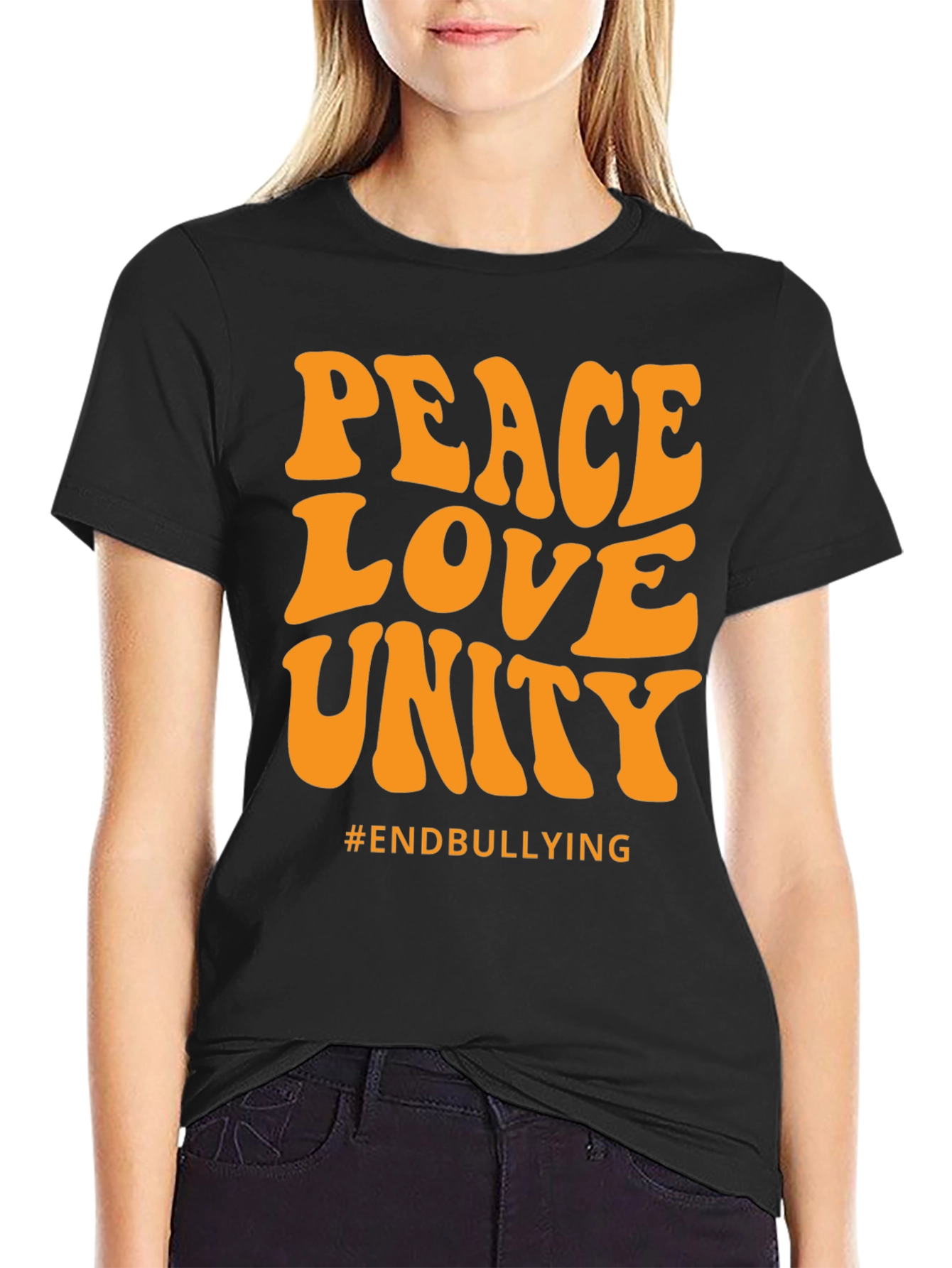 Peace Love Unity T-Shirt - End Bullying