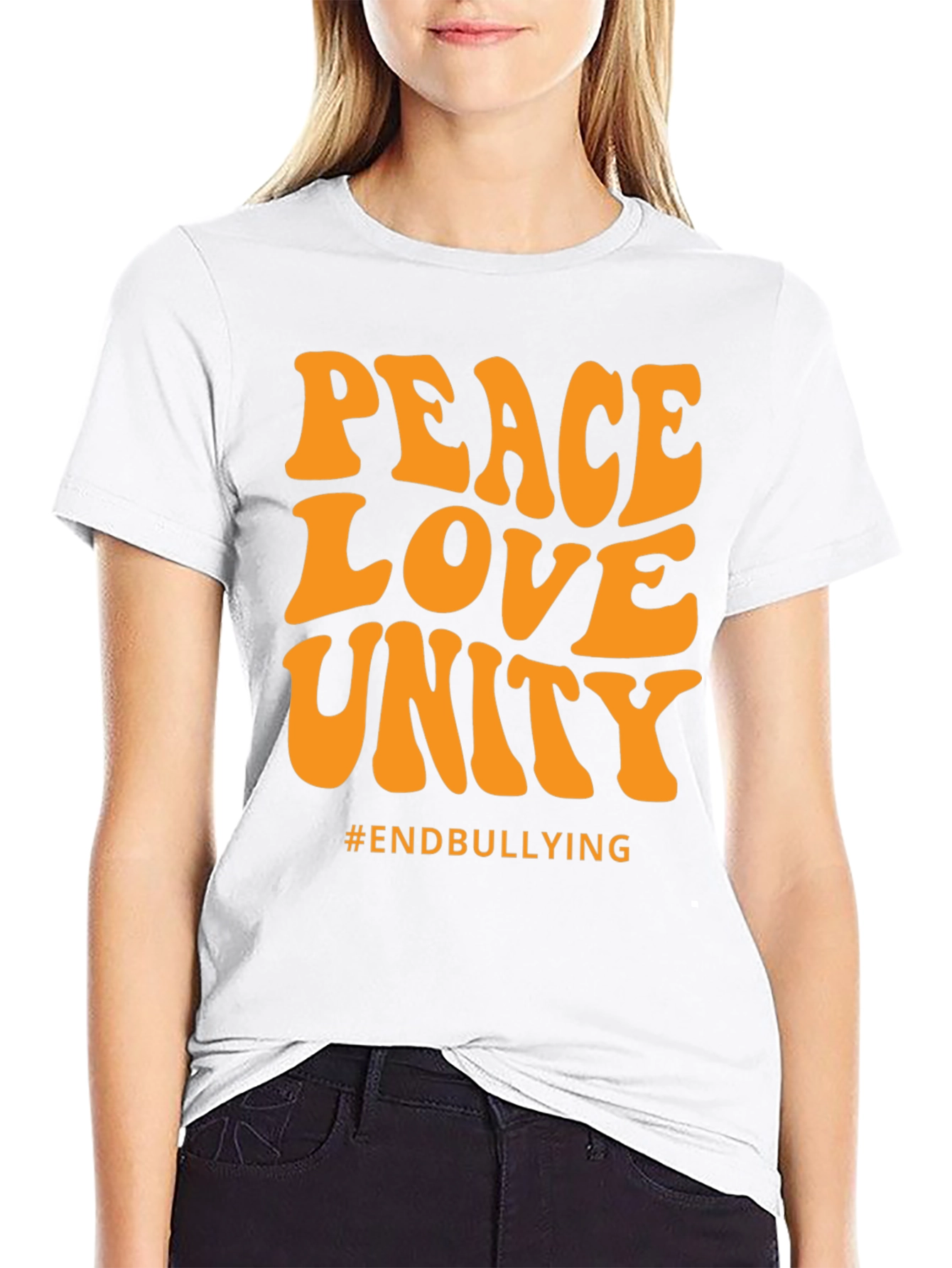 Peace Love Unity T-Shirt - End Bullying