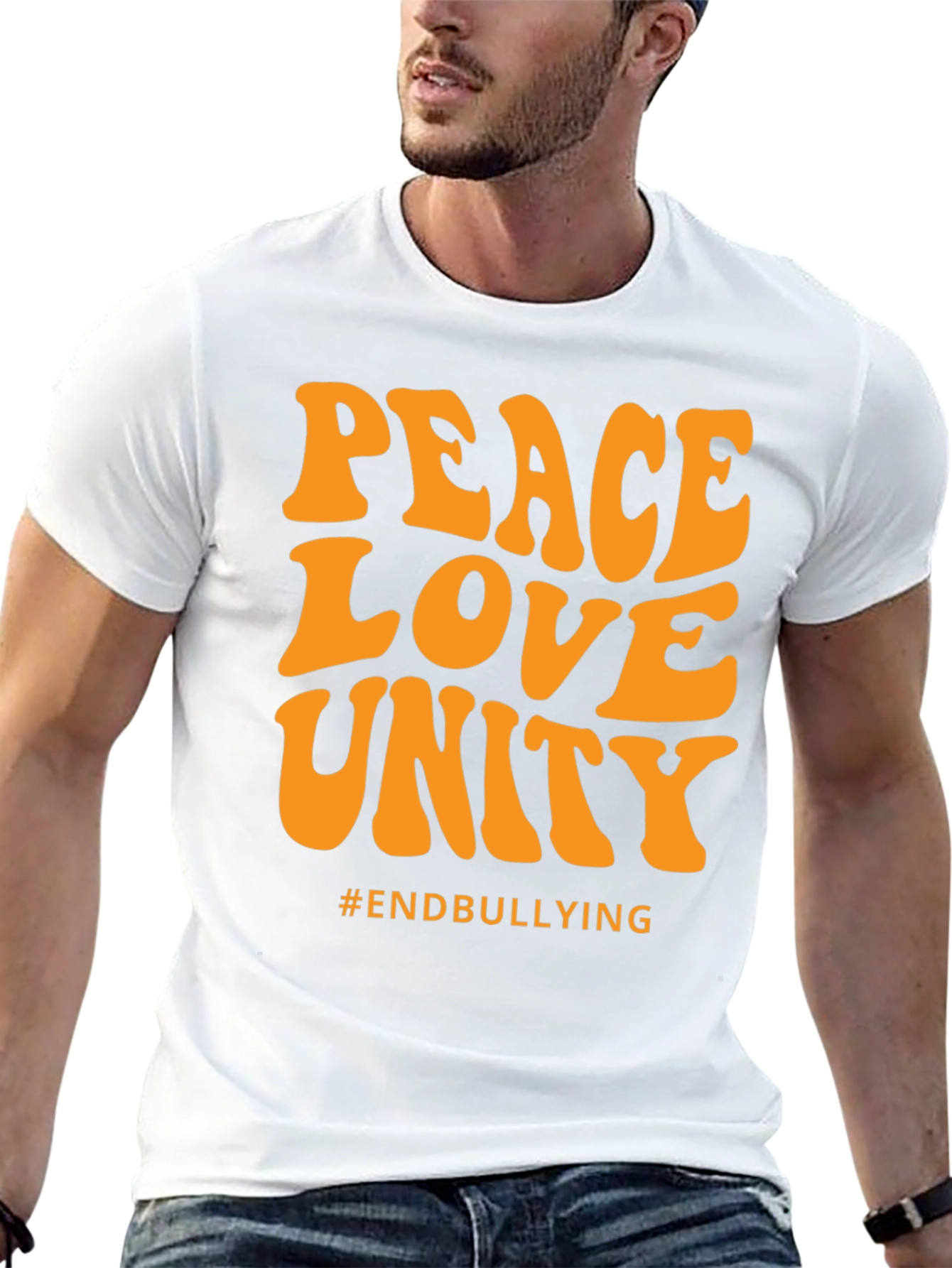 Peace Love Unity T-Shirt - End Bullying