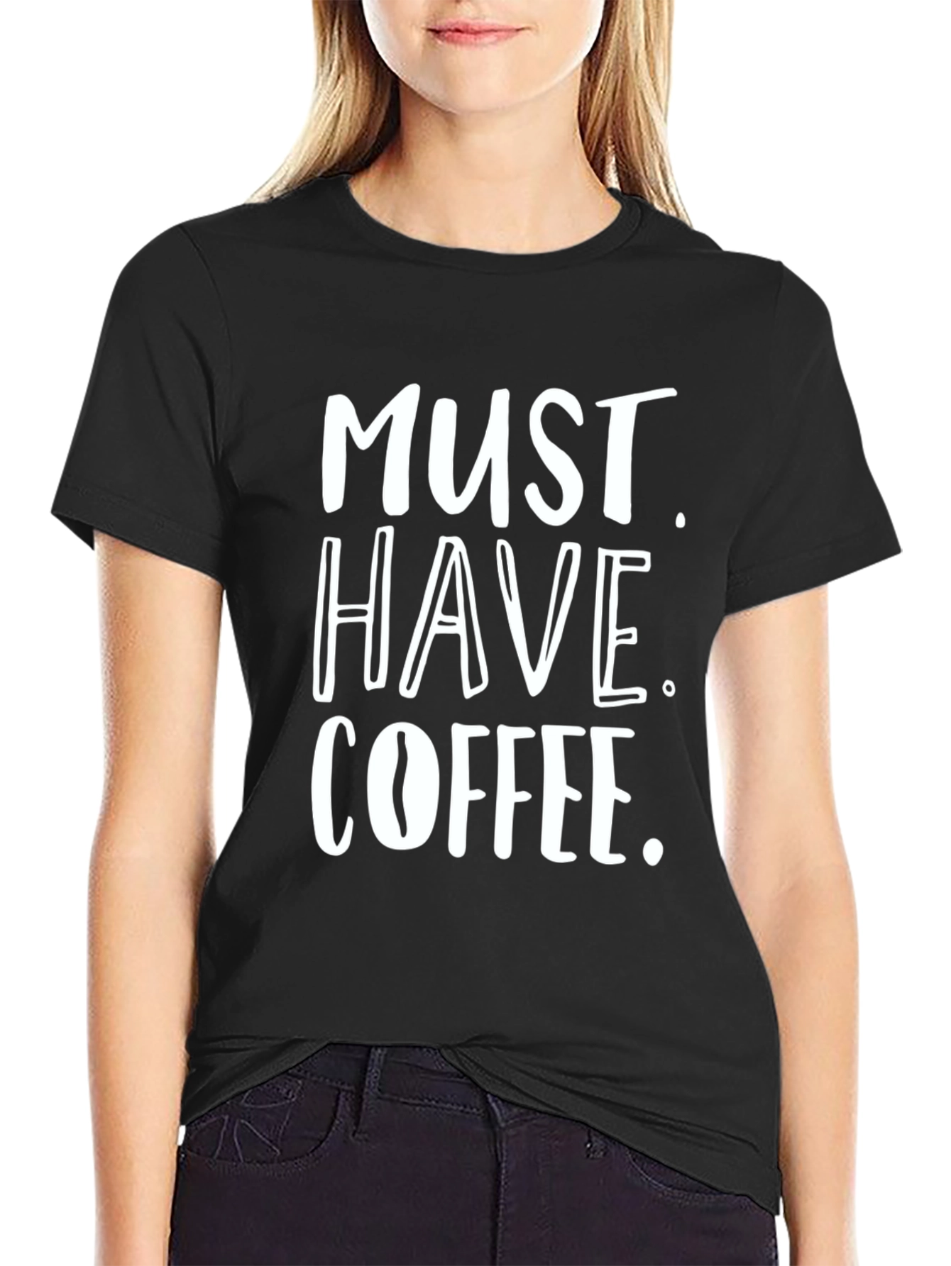 Must Have Coffee Graphic Tee - Black Unisex T-Shirt