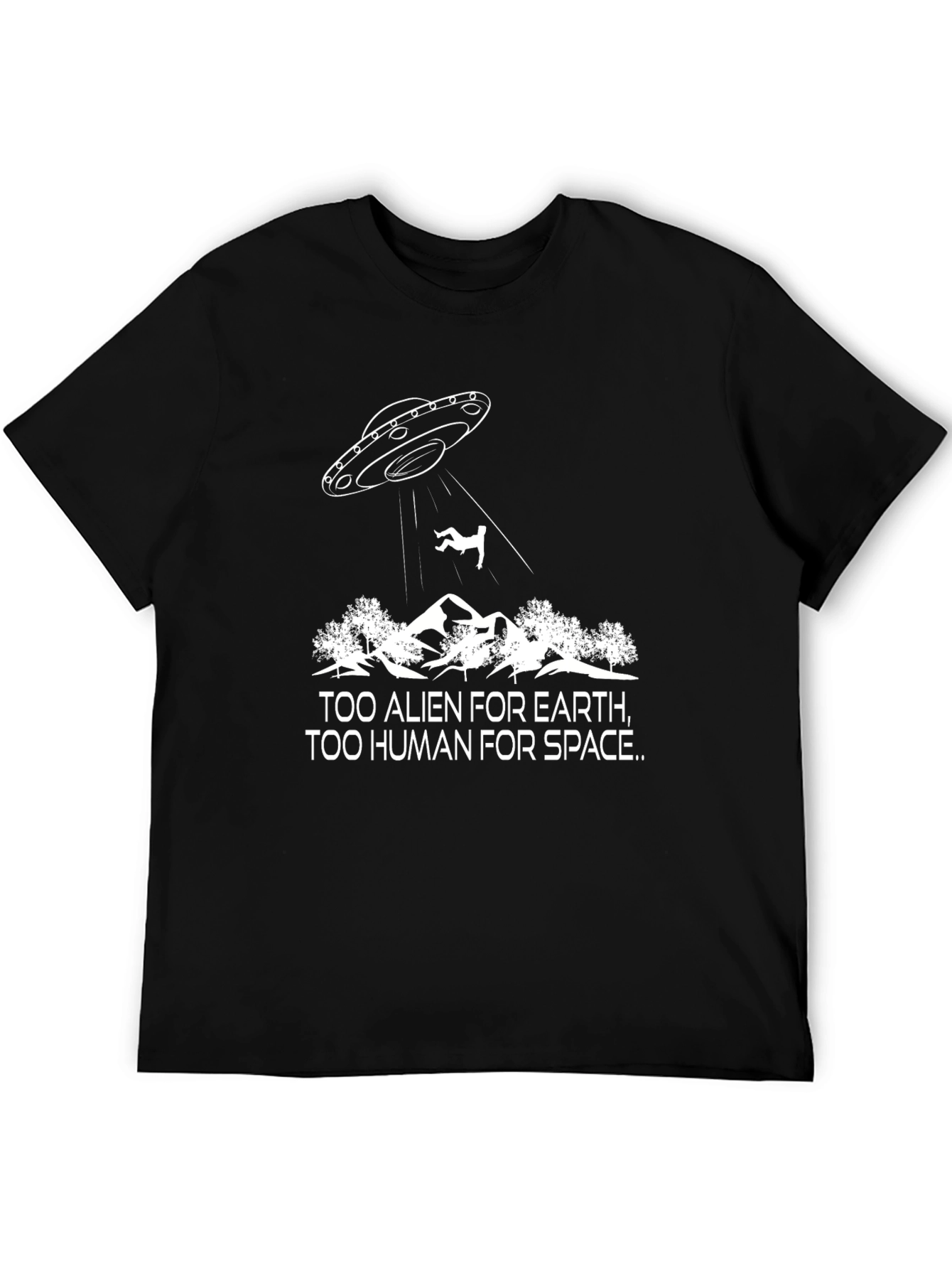 Too Alien Too Human Graphic Tee