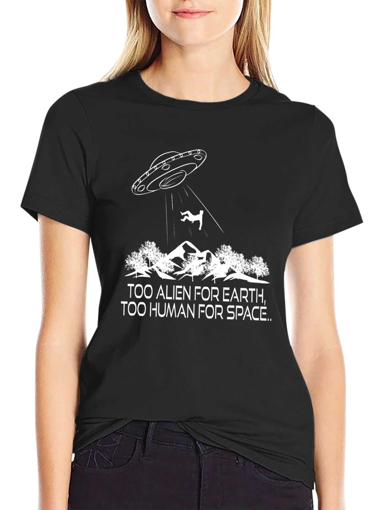 Too Alien Too Human Graphic Tee