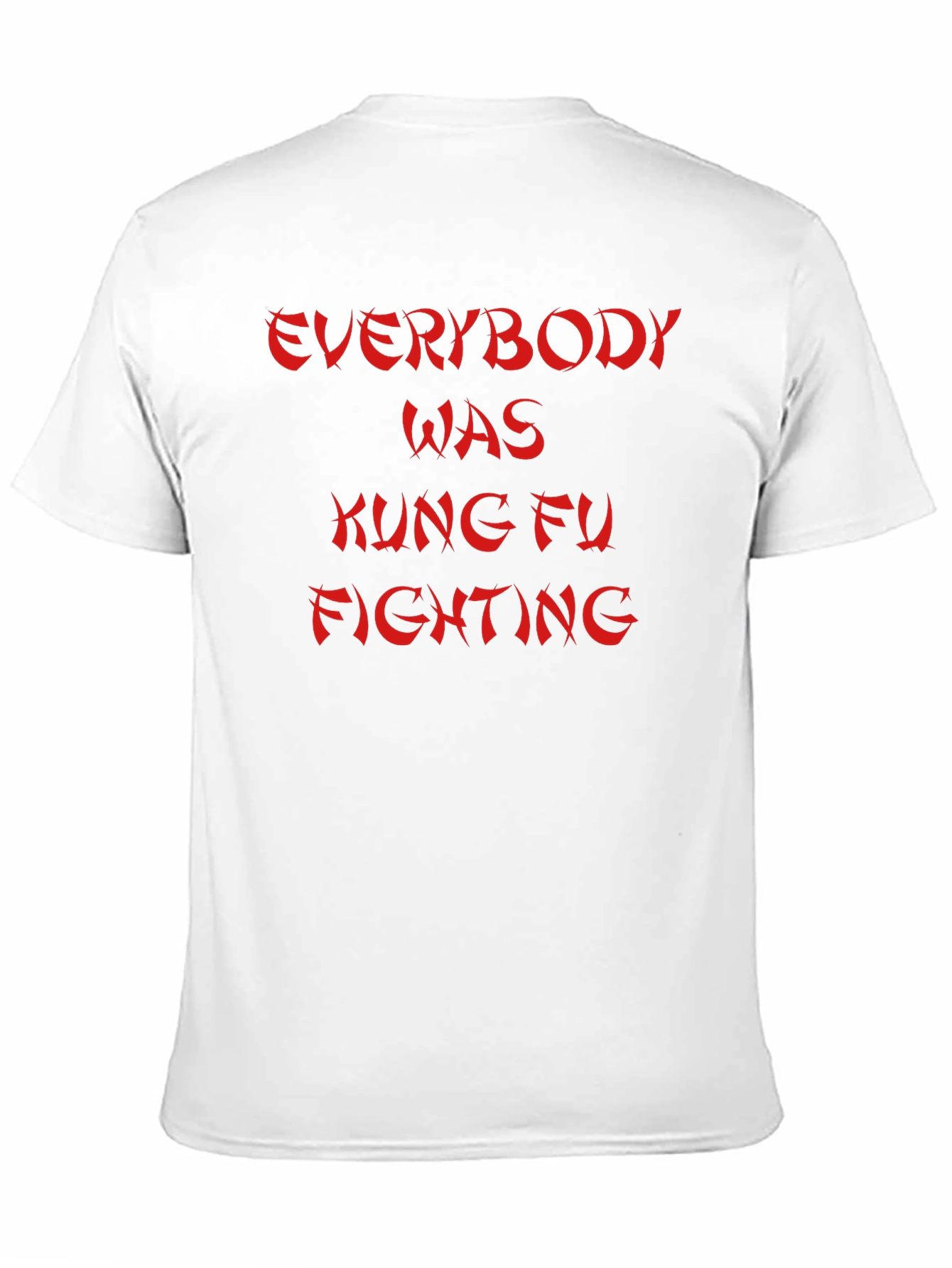 Kung Fu Fighting Graphic Tee - Black