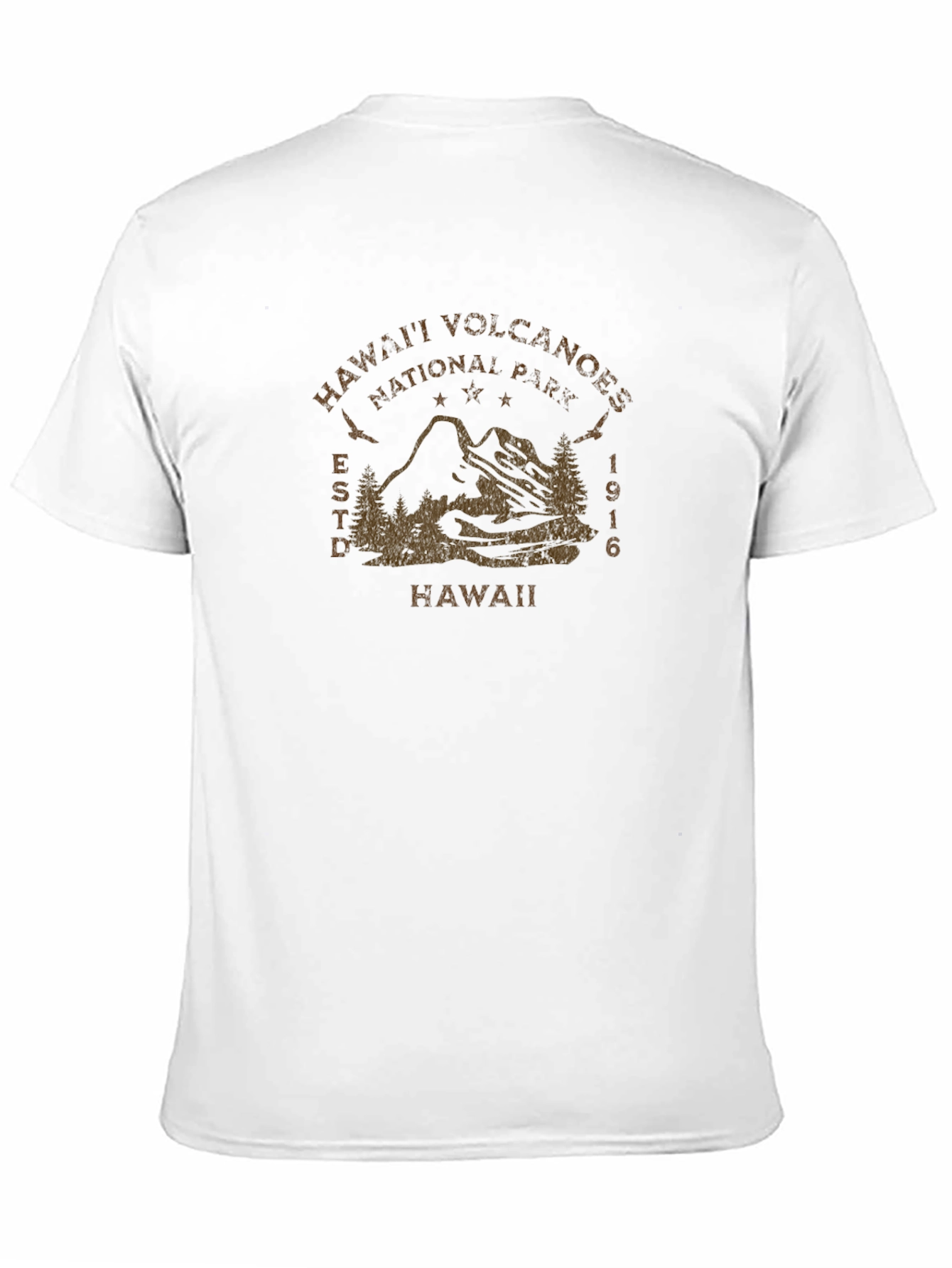 Hawaii Volcanoes National Park Black T-Shirt