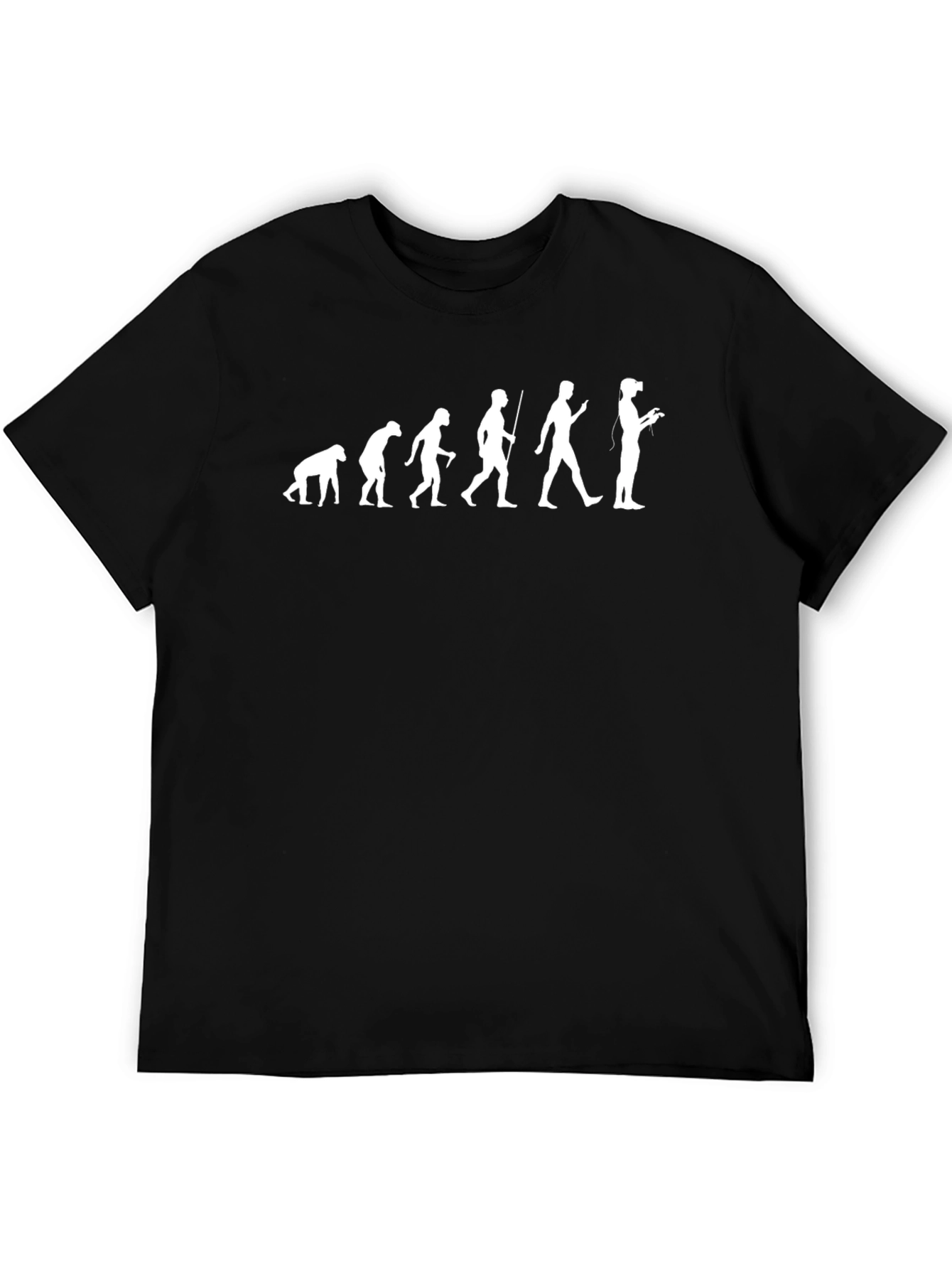 Evolution of VR Black T-Shirt