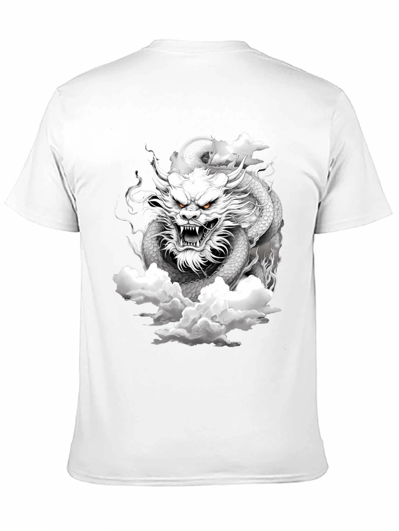 Dragon Graphic Tee - Black