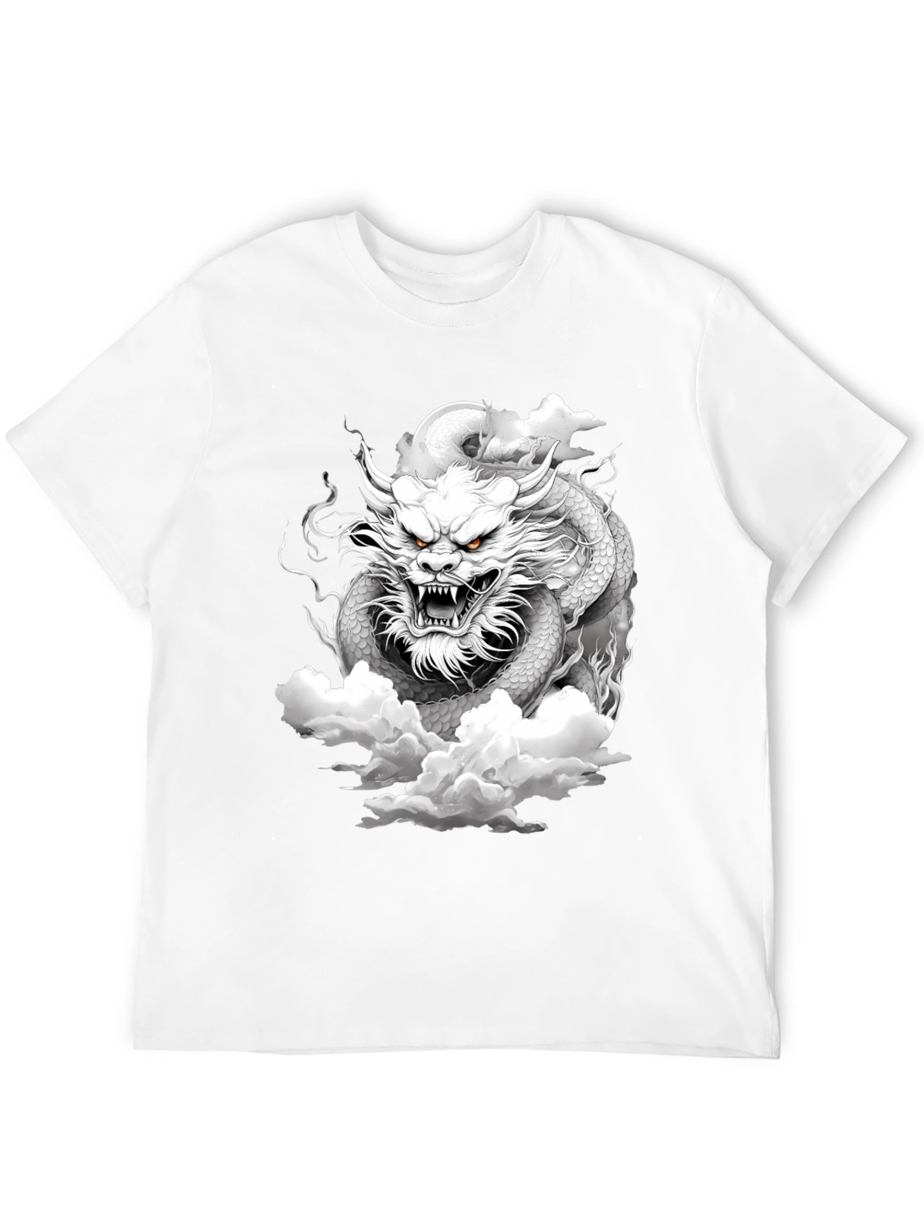 Dragon Graphic Tee - Black