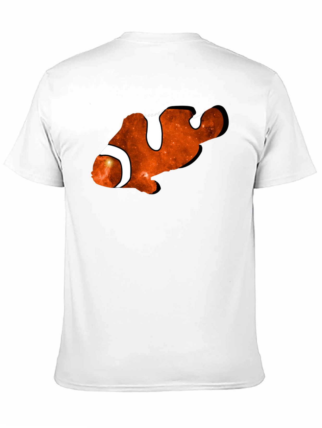 Galaxy Clownfish Black T-Shirt - Unique Graphic Tee