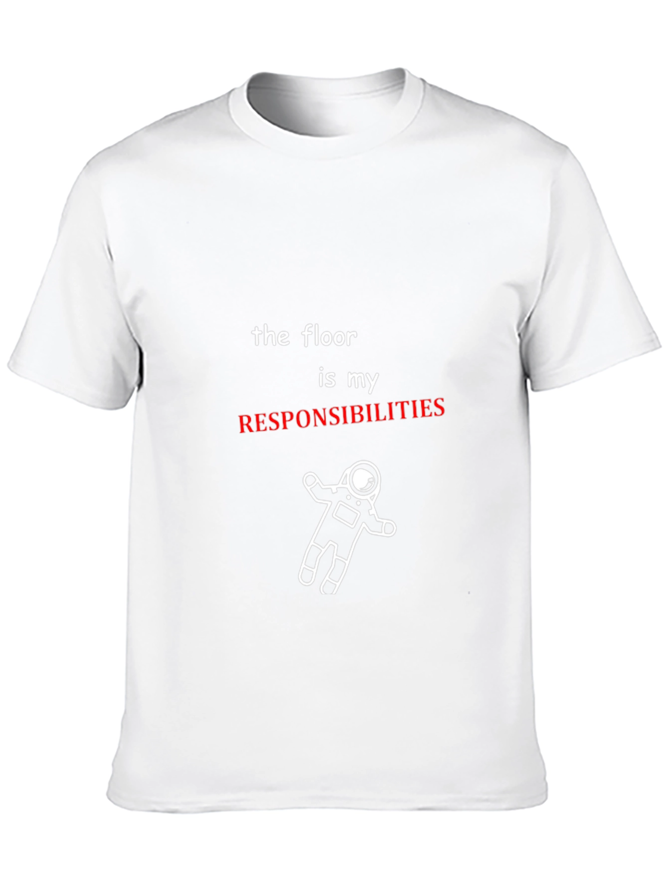 The Floor is My Responsibilities Graphic Tee