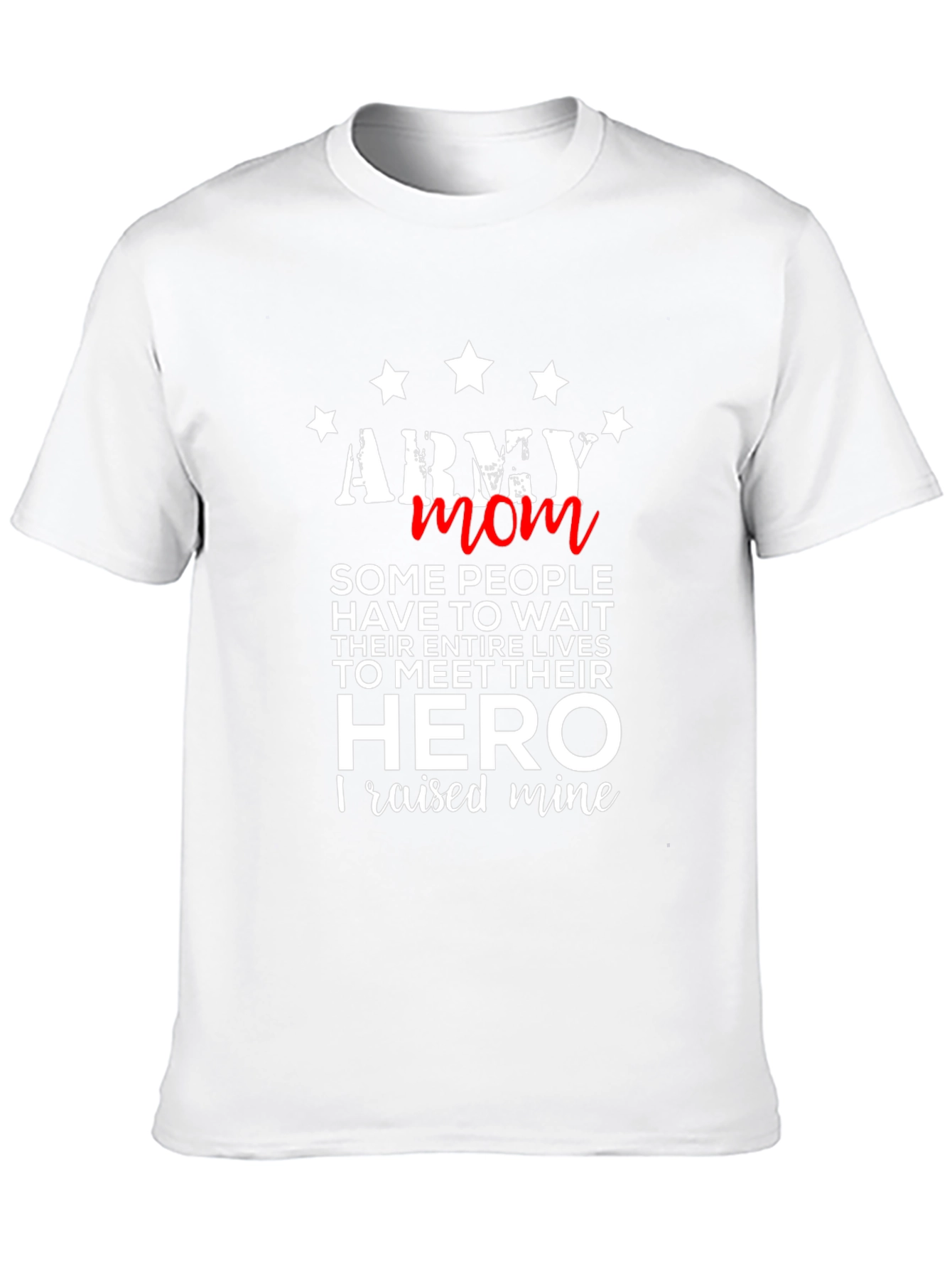 Army Mom Graphic T-Shirt - Hero Pride