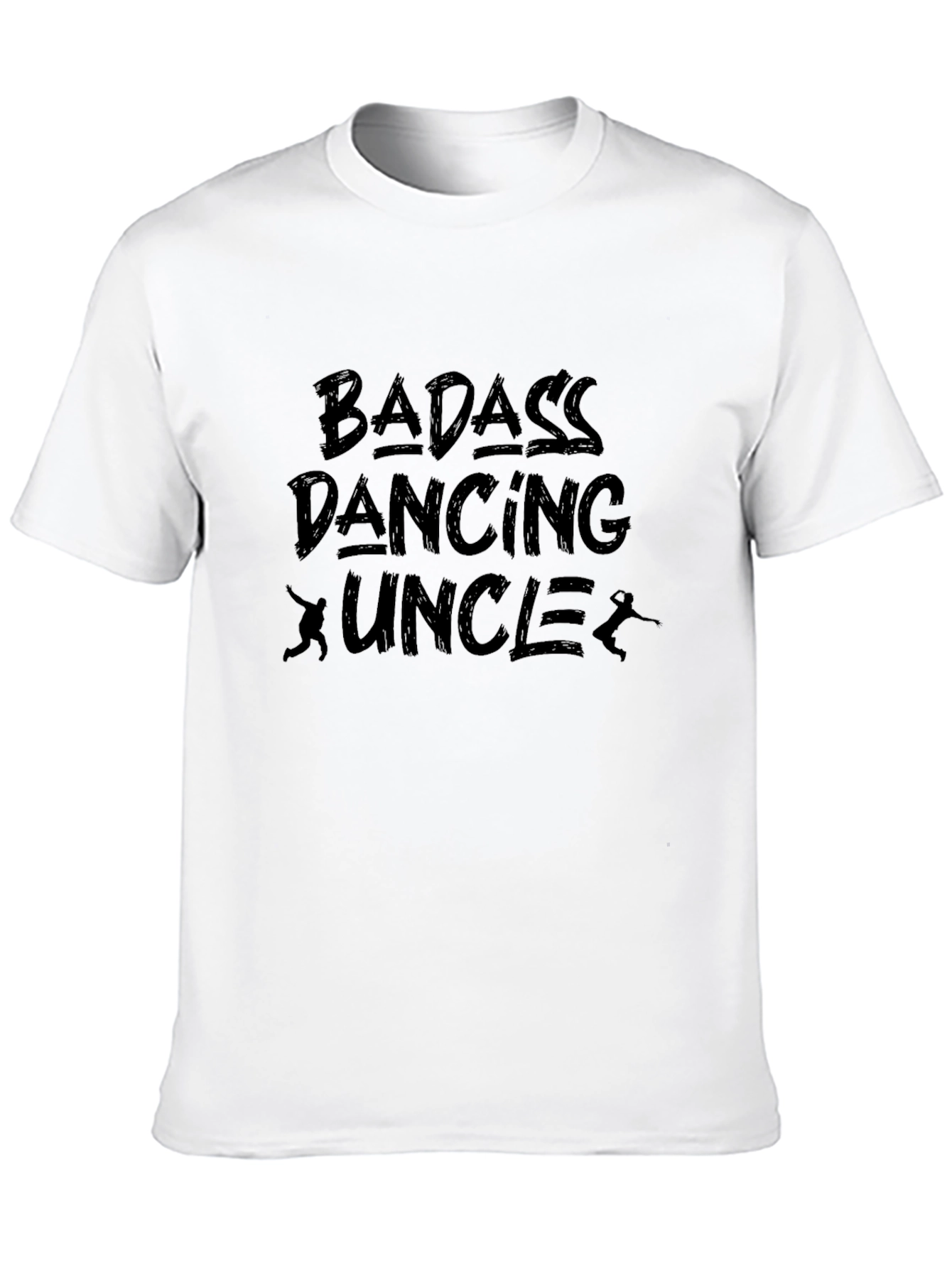 Badass Dancing Uncle T-Shirt - Black