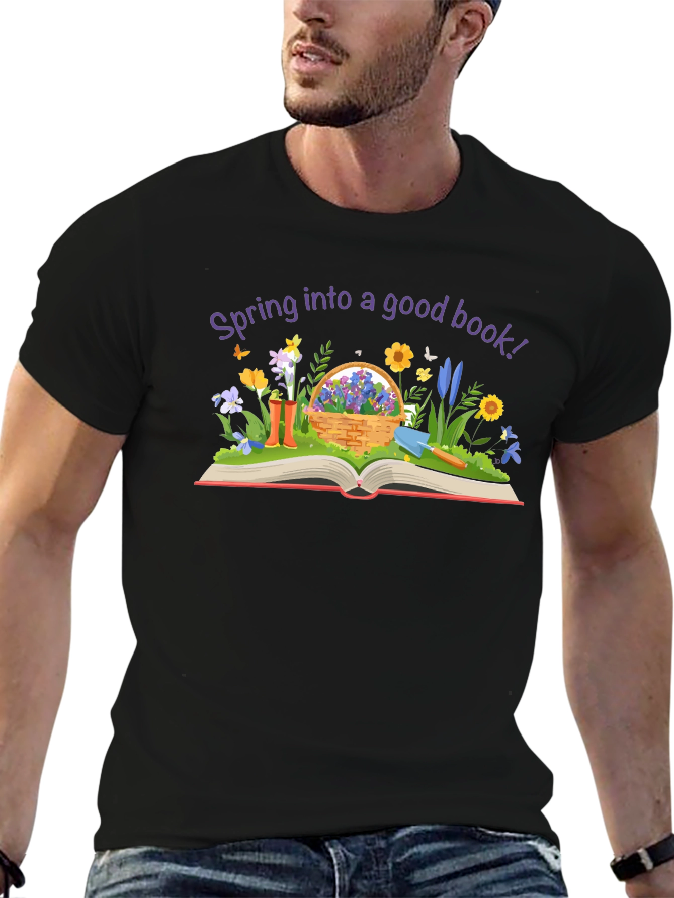 Spring into a Good Book T-Shirt