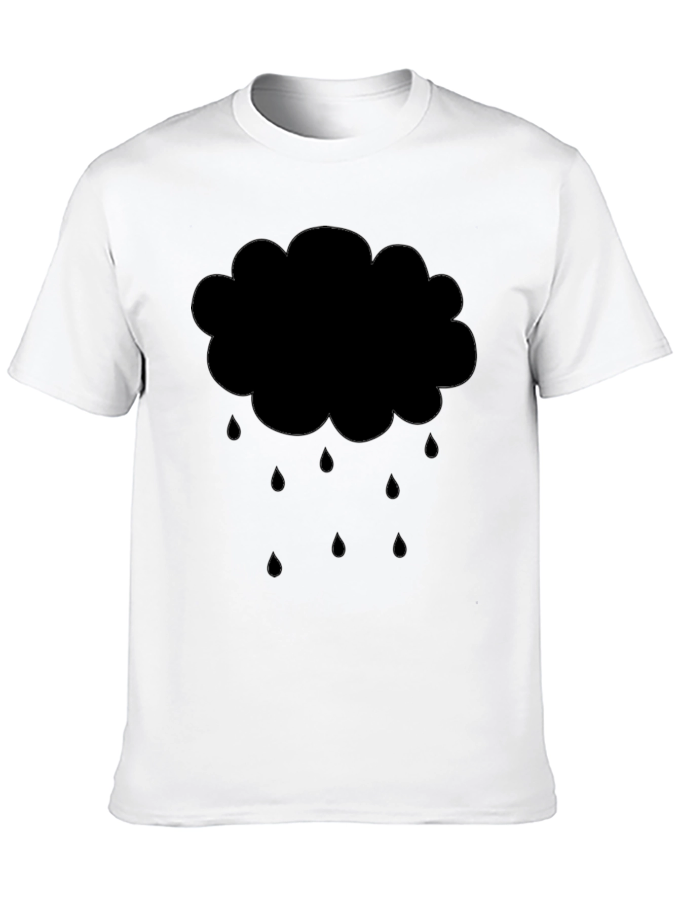 Rainy Day Cloud Graphic T-Shirt