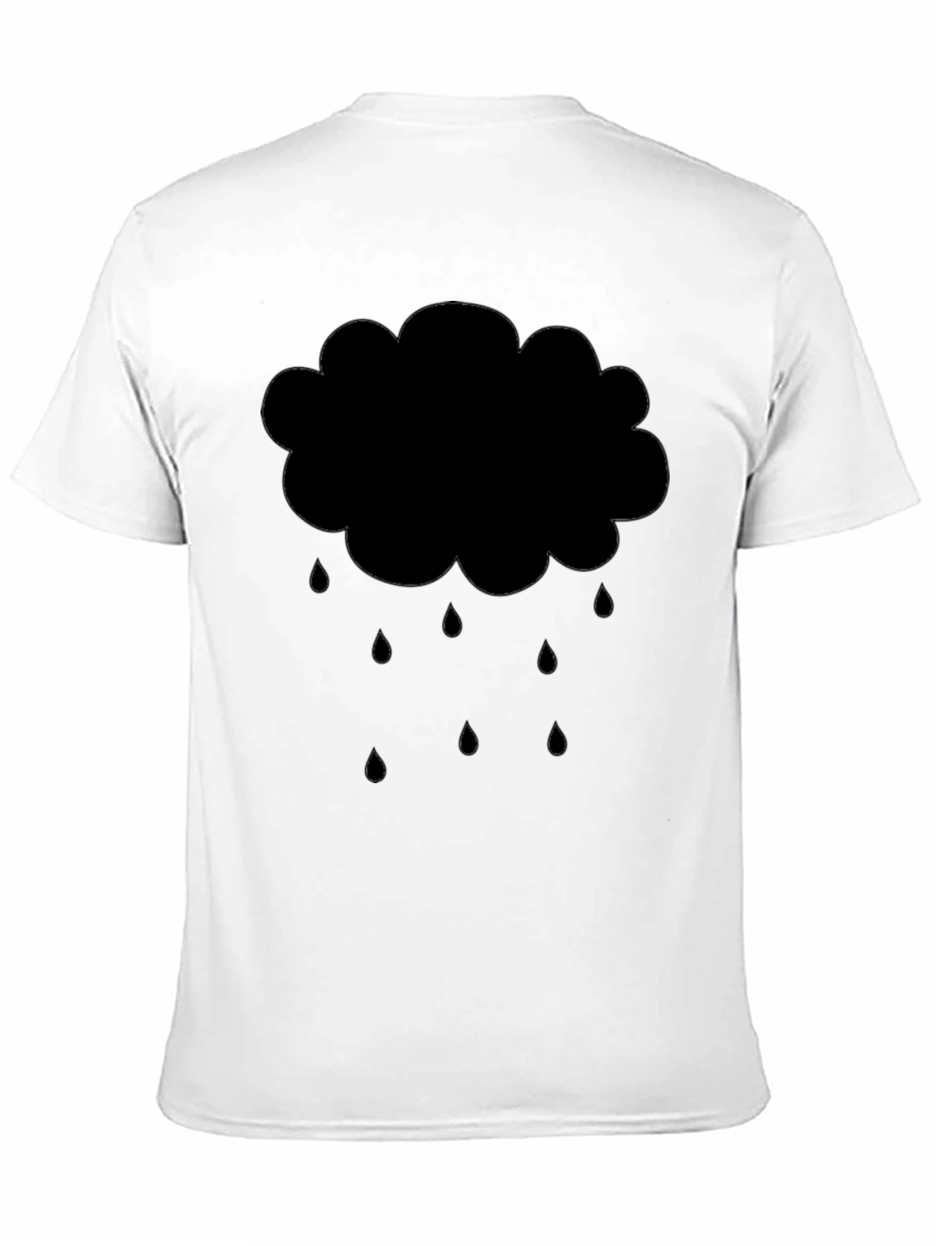 Rainy Day Cloud Graphic T-Shirt