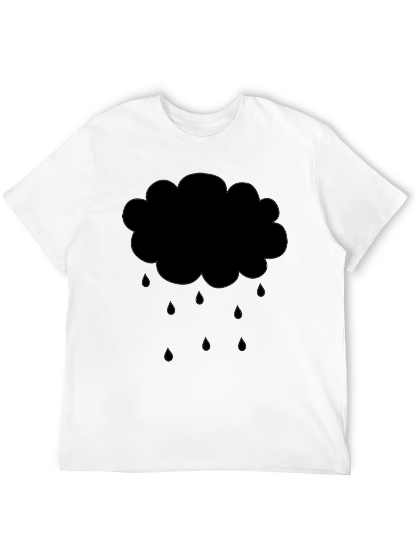 Rainy Day Cloud Graphic T-Shirt
