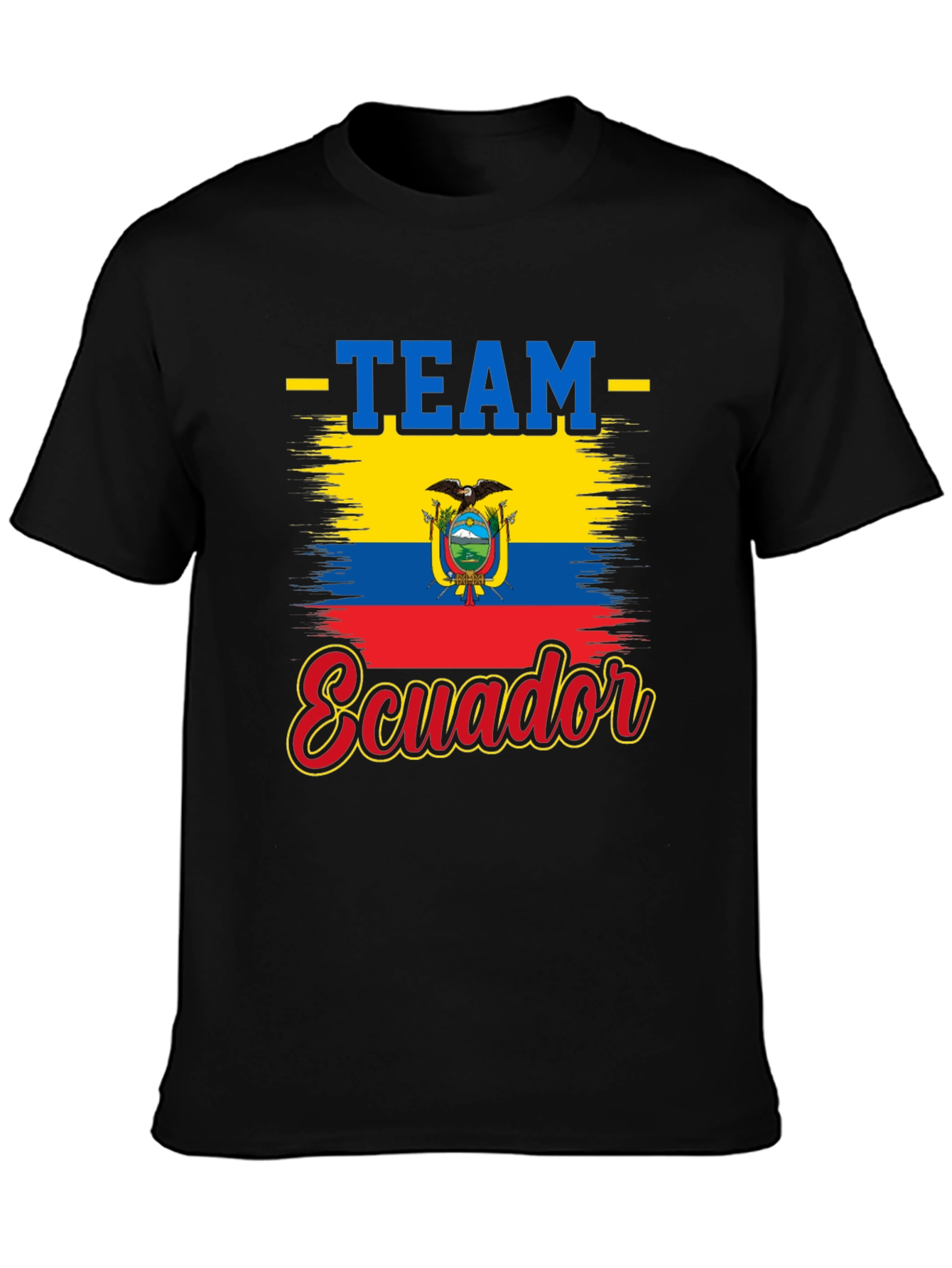 Team Ecuador Flag T-Shirt