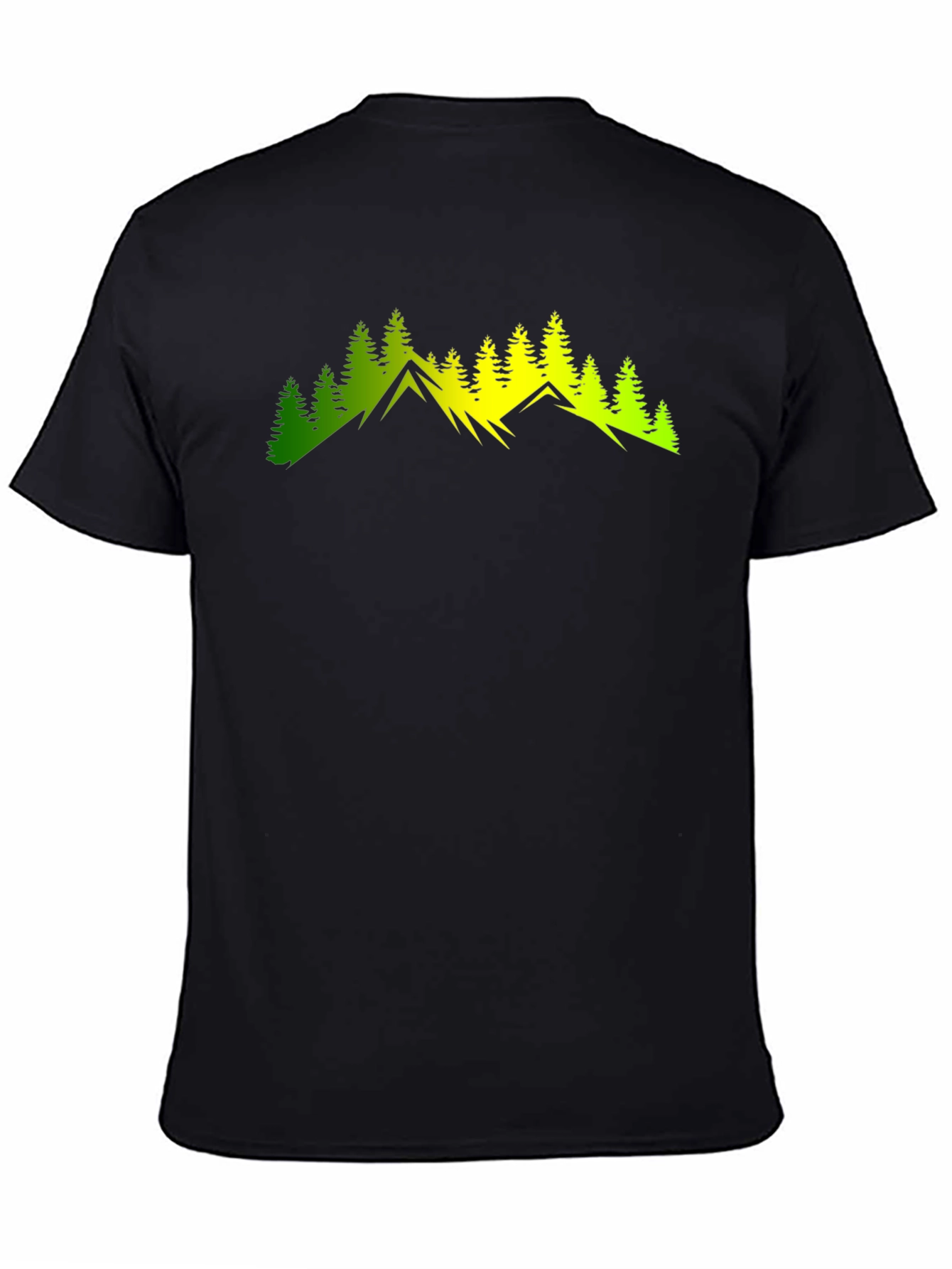 Mountain & Trees Graphic T-Shirt - Nature Lover Tee