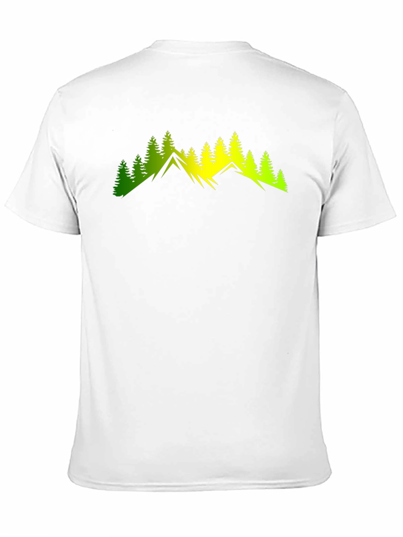 Mountain & Trees Graphic T-Shirt - Nature Lover Tee