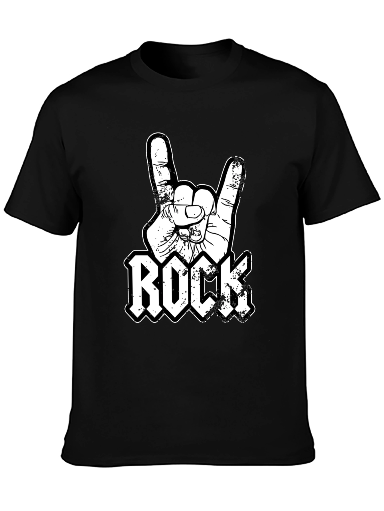 Rock On T-Shirt - Metal Hand Sign Design
