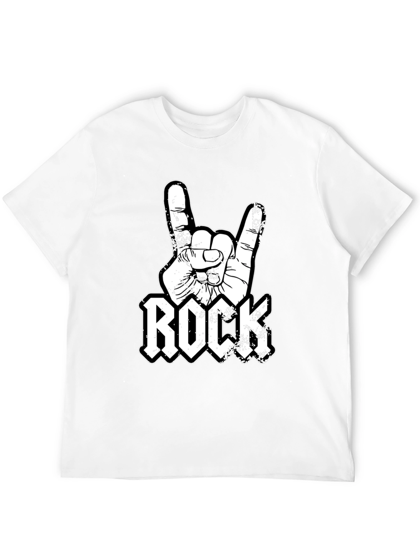 Rock On T-Shirt - Metal Hand Sign Design