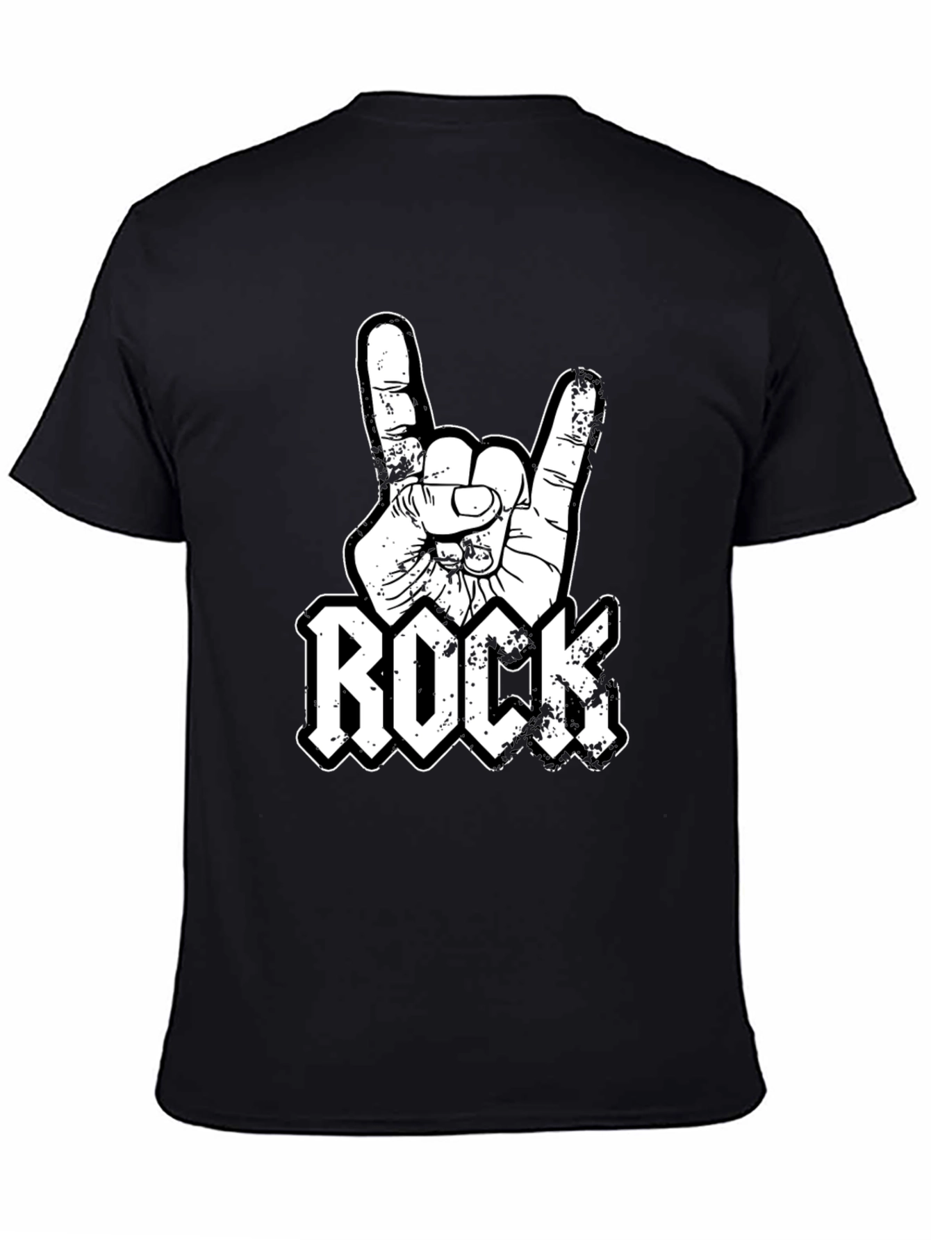 Rock On T-Shirt - Metal Hand Sign Design
