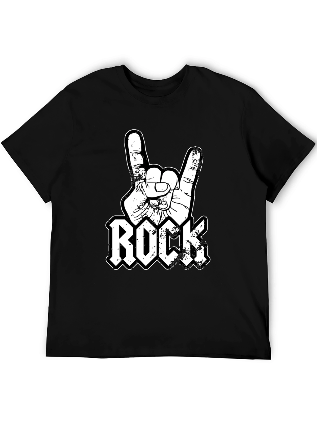 Rock On T-Shirt - Metal Hand Sign Design