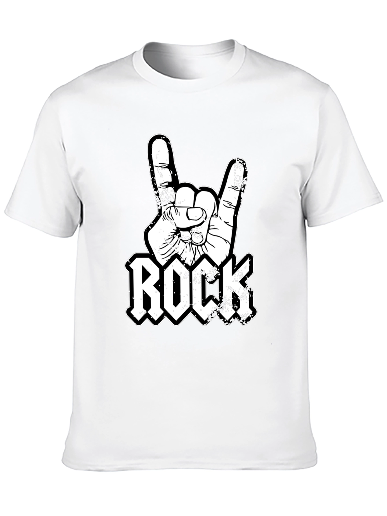 Rock On T-Shirt - Metal Hand Sign Design