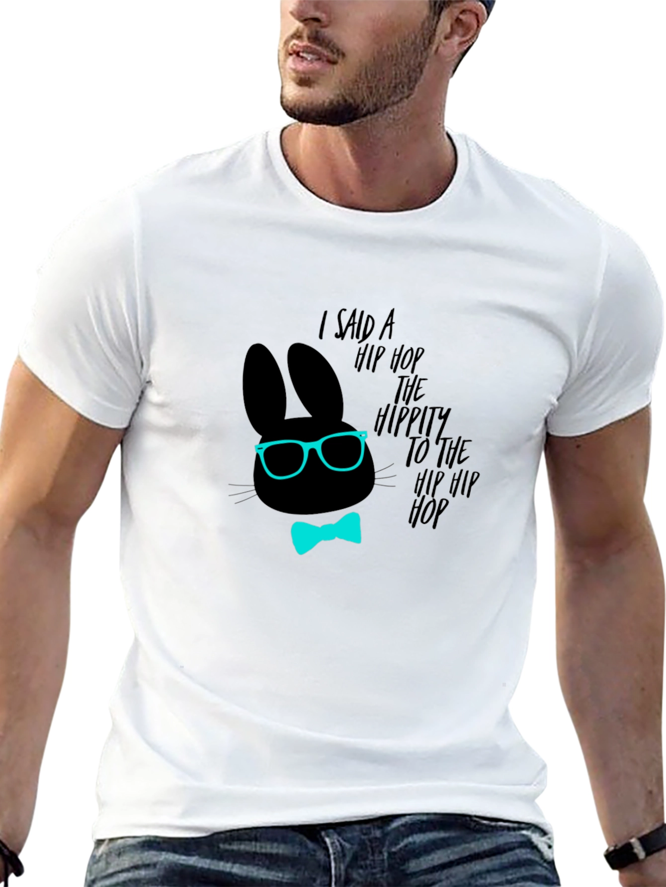 Hip Hop Easter Bunny Tee