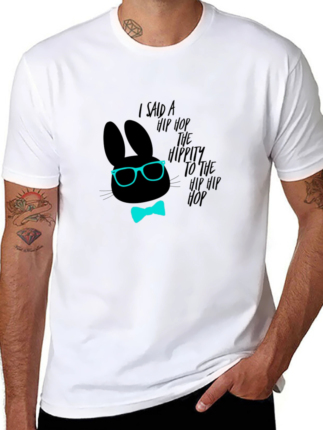 Hip Hop Easter Bunny Tee