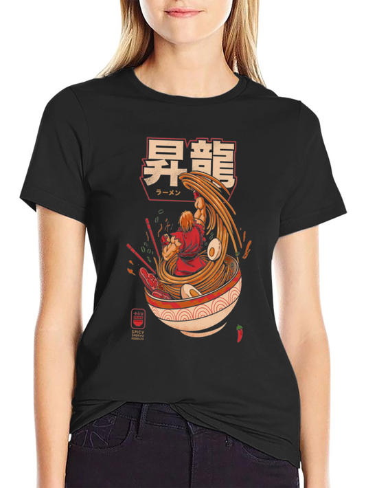 Ryu Ramen Graphic Tee - Spicy Shoryu Noodles