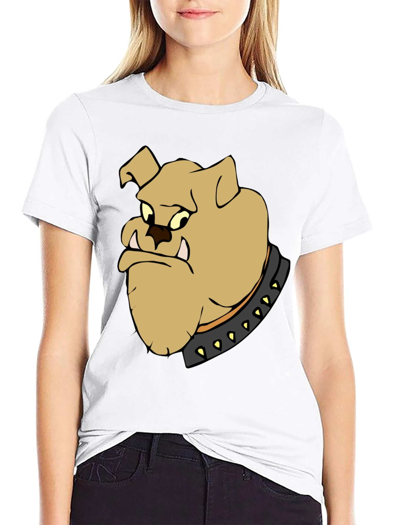 Cartoon Bulldog T-Shirt - Cool Graphic Tee