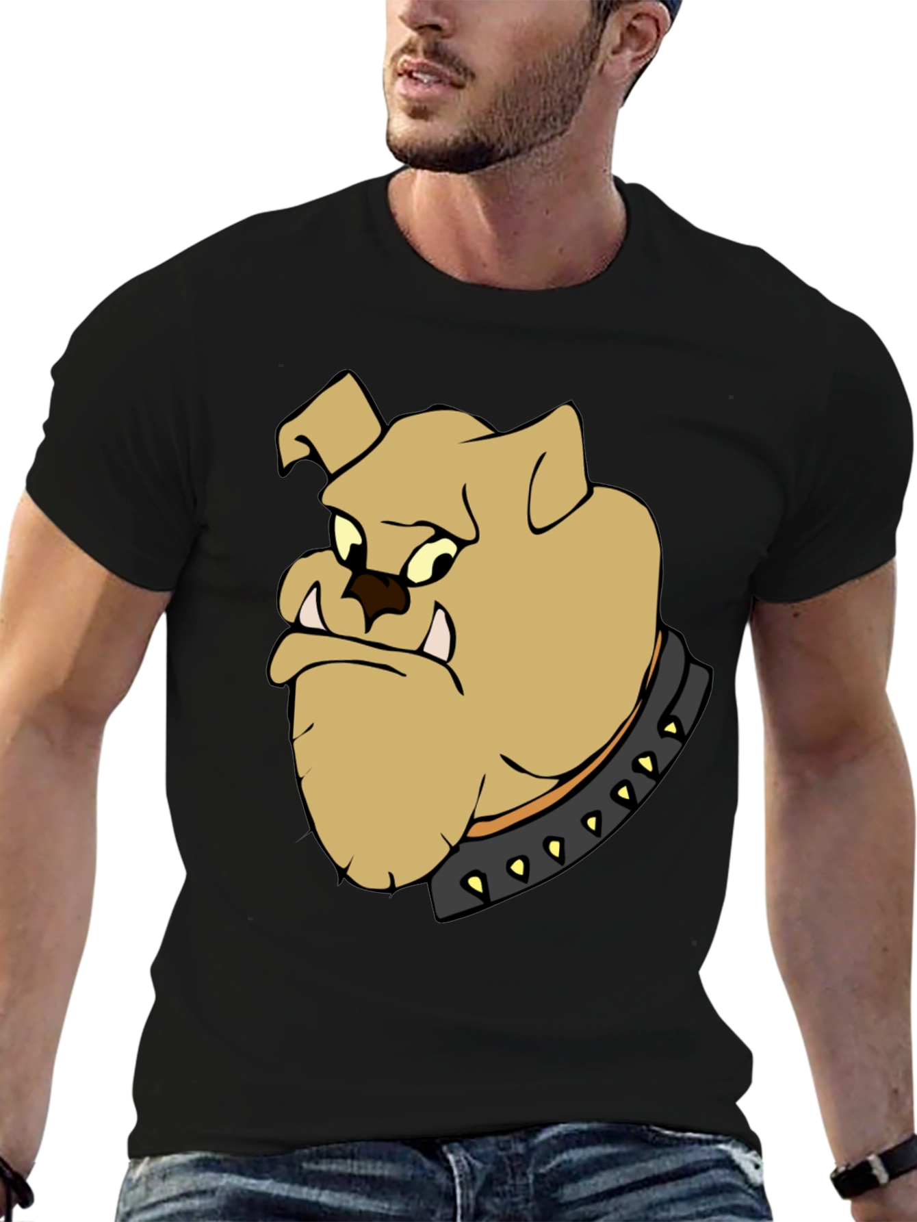 Cartoon Bulldog T-Shirt - Cool Graphic Tee