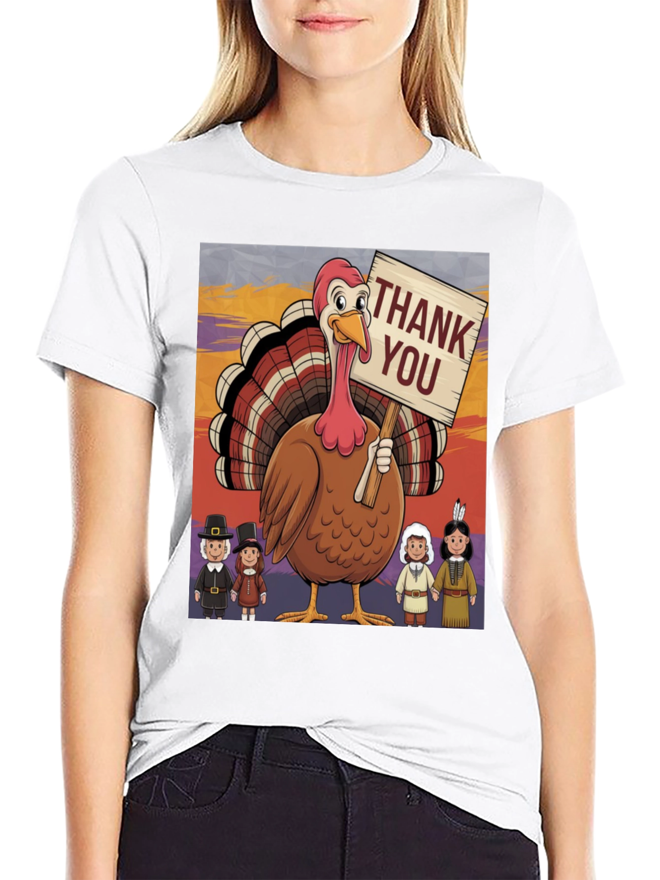Thanksgiving Turkey Graphic Tee