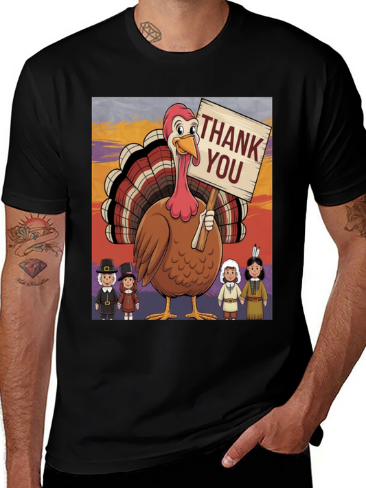 Thanksgiving Turkey Graphic Tee