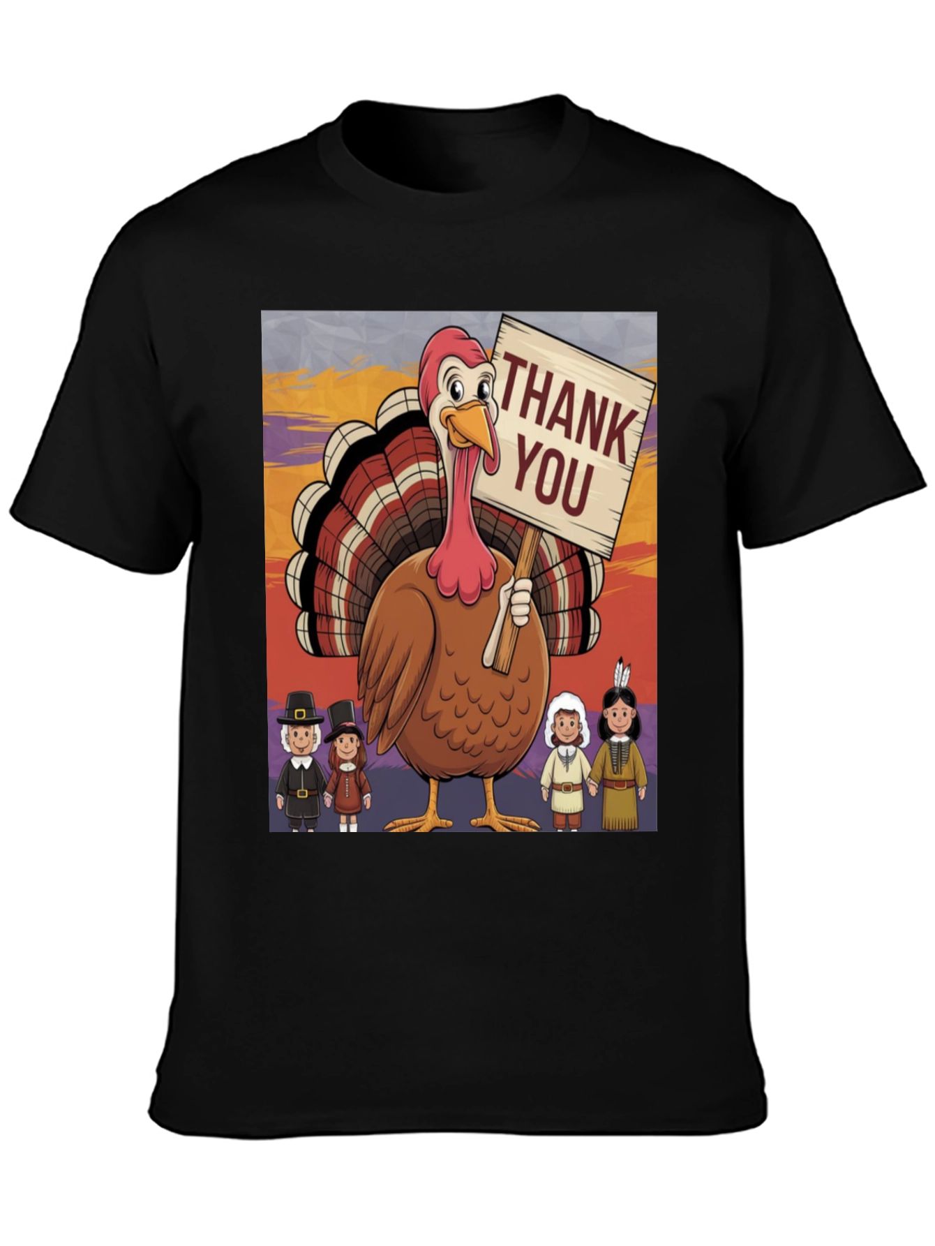 Thanksgiving Turkey Graphic Tee