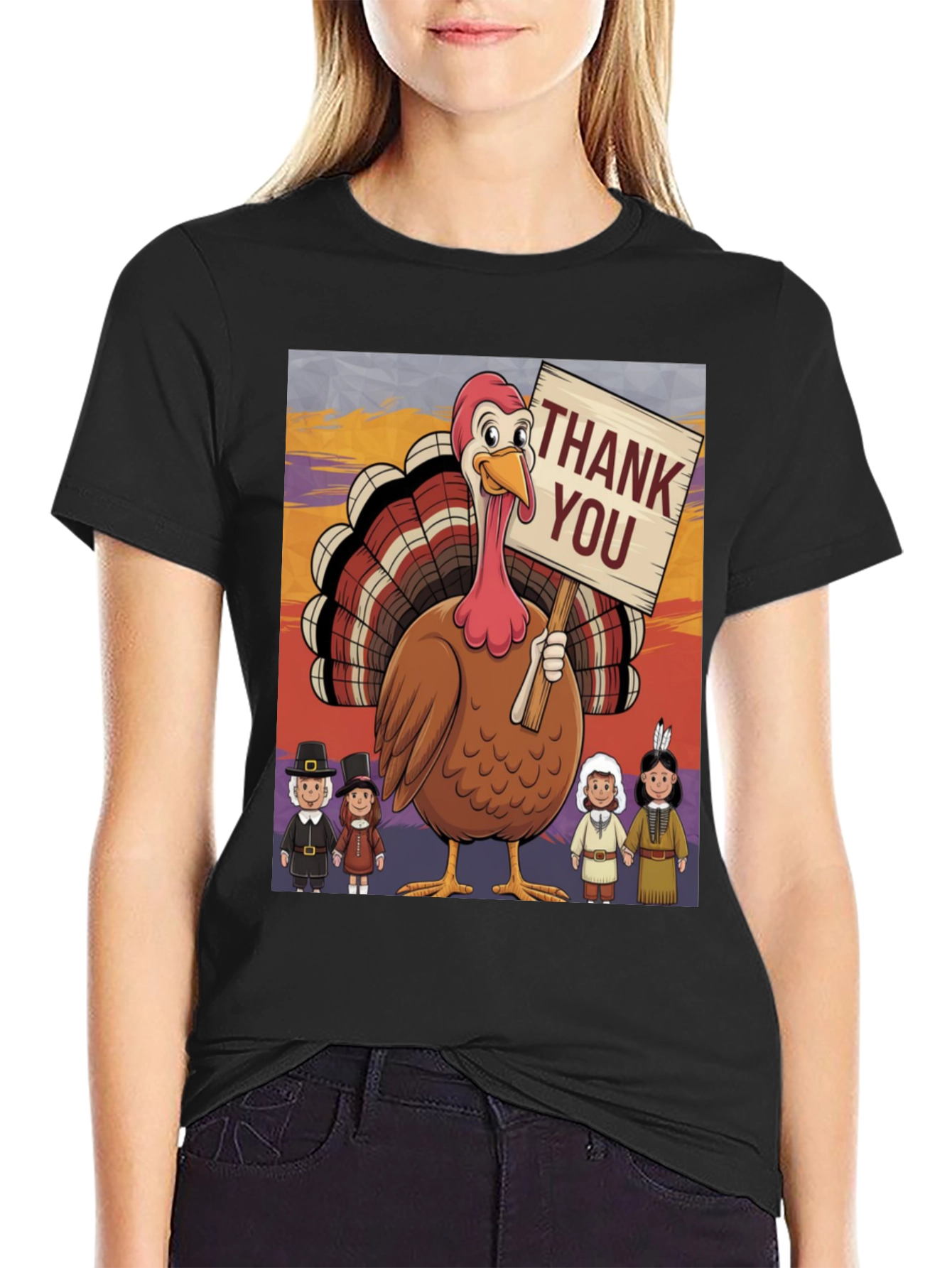 Thanksgiving Turkey Graphic Tee