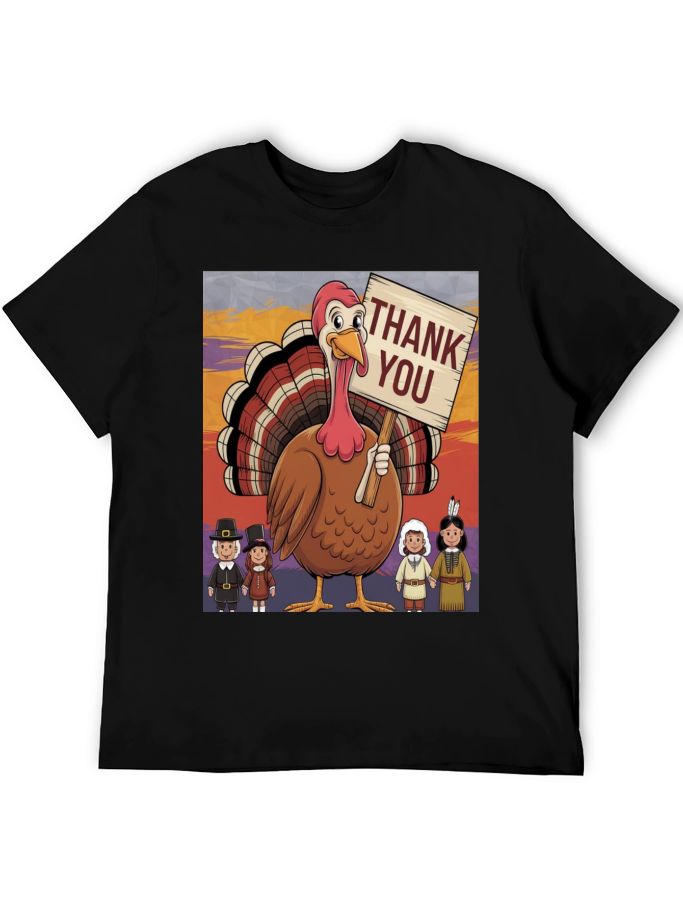 Thanksgiving Turkey Graphic Tee