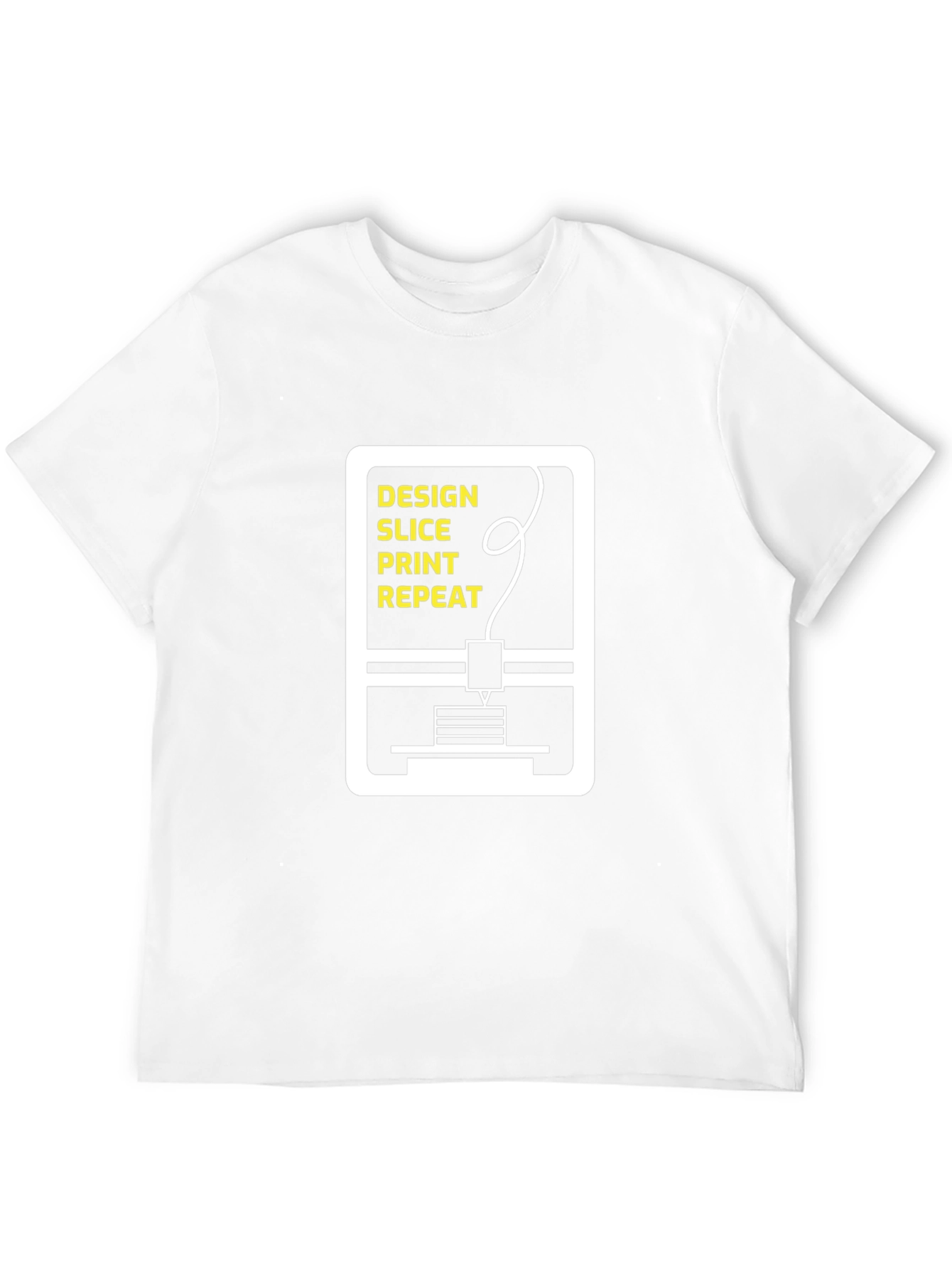 Design Slice Print Repeat T-Shirt
