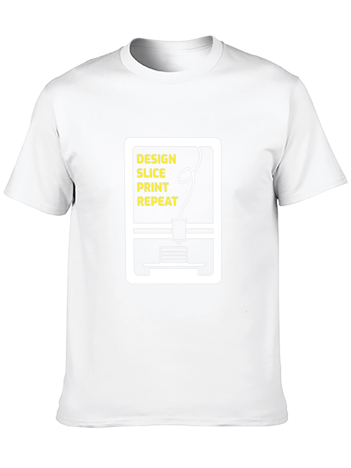 Design Slice Print Repeat T-Shirt