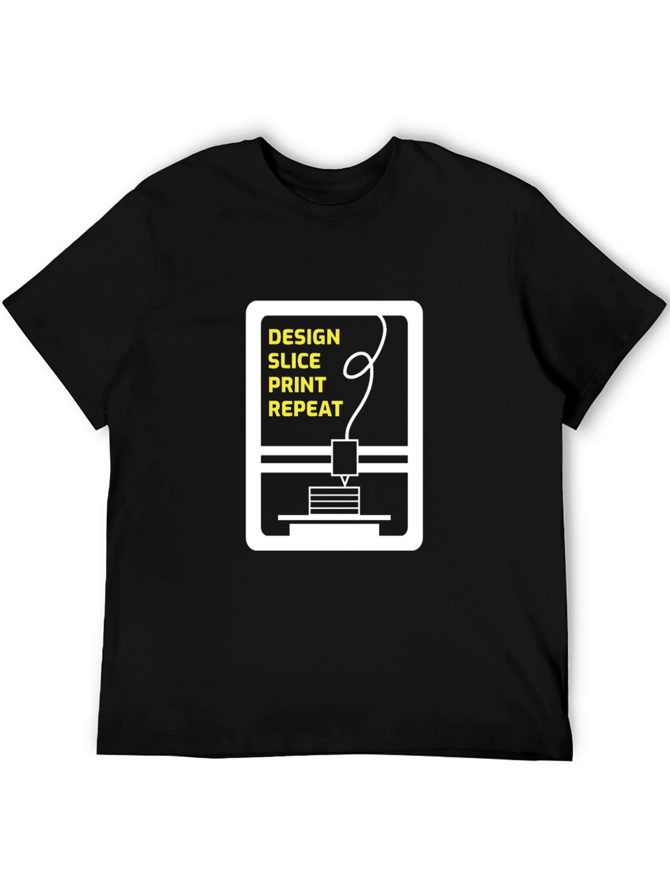 Design Slice Print Repeat T-Shirt