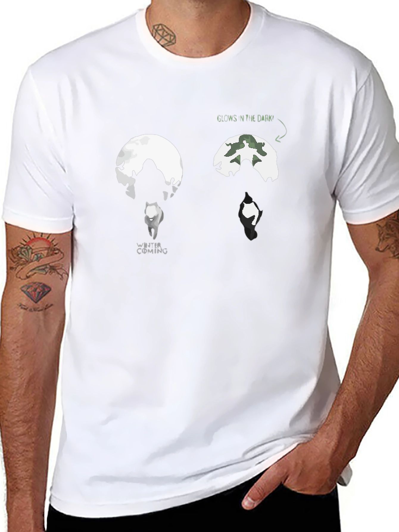 Winter is Coming Glow in the Dark T-Shirt