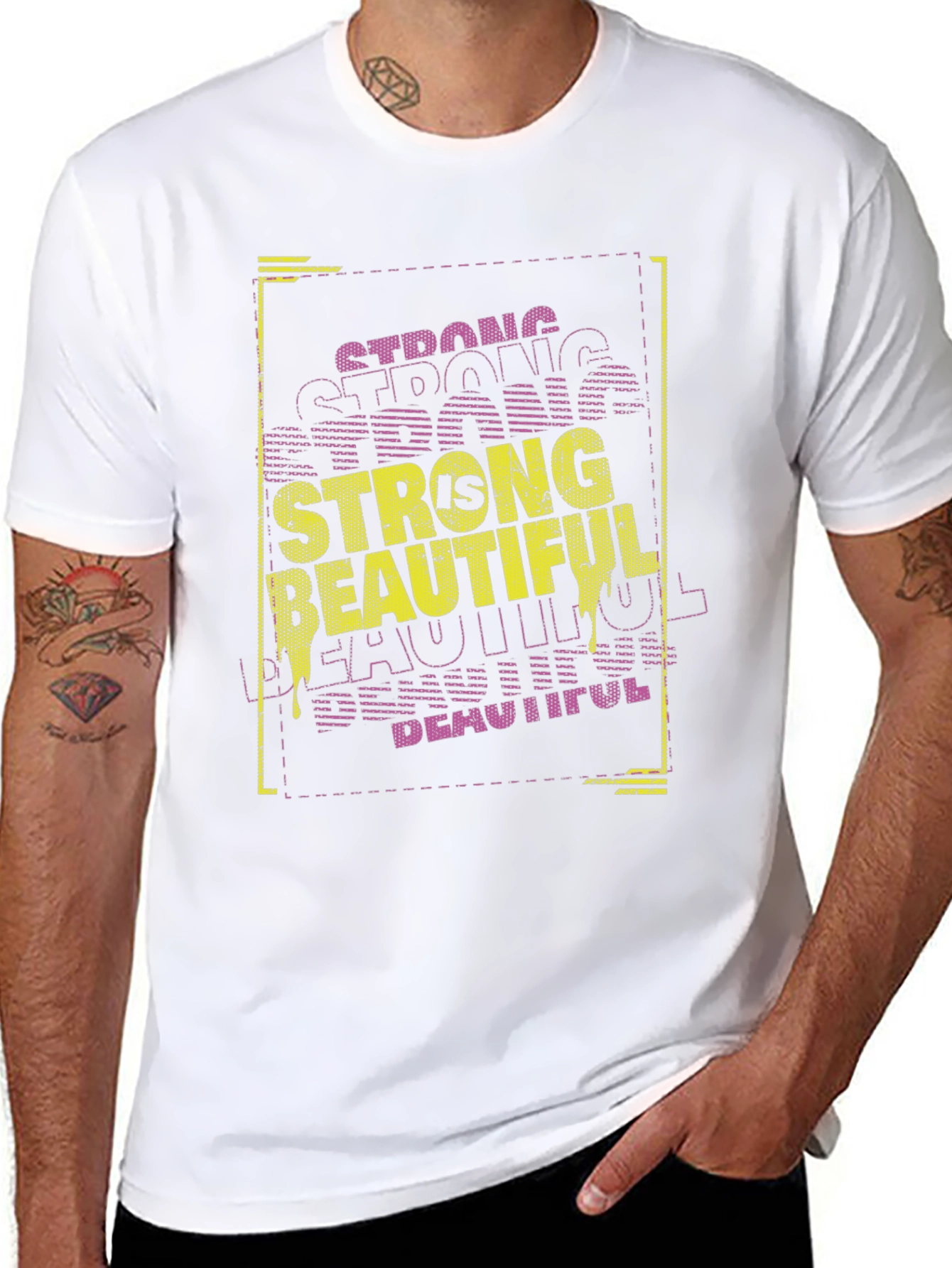 Strong is Beautiful Graphic T-Shirt